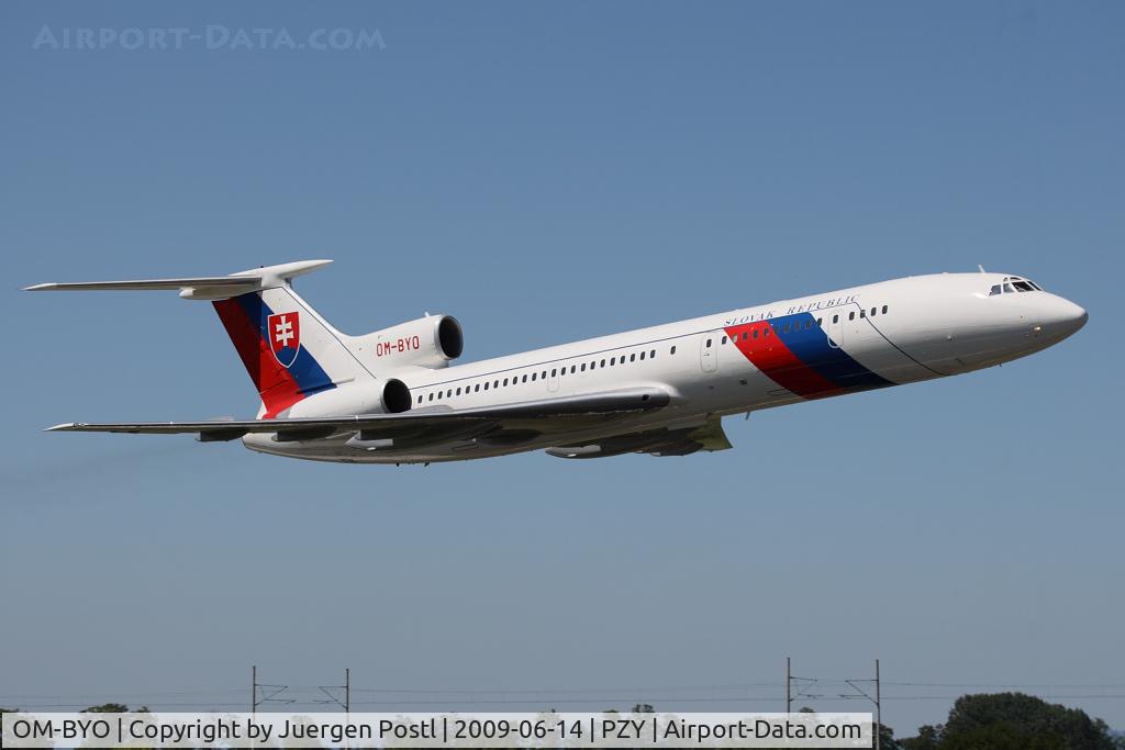 OM-BYO, 1989 Tupolev Tu-154M C/N 89A803, Slovak Government Flying Service Tupolev TU-154M