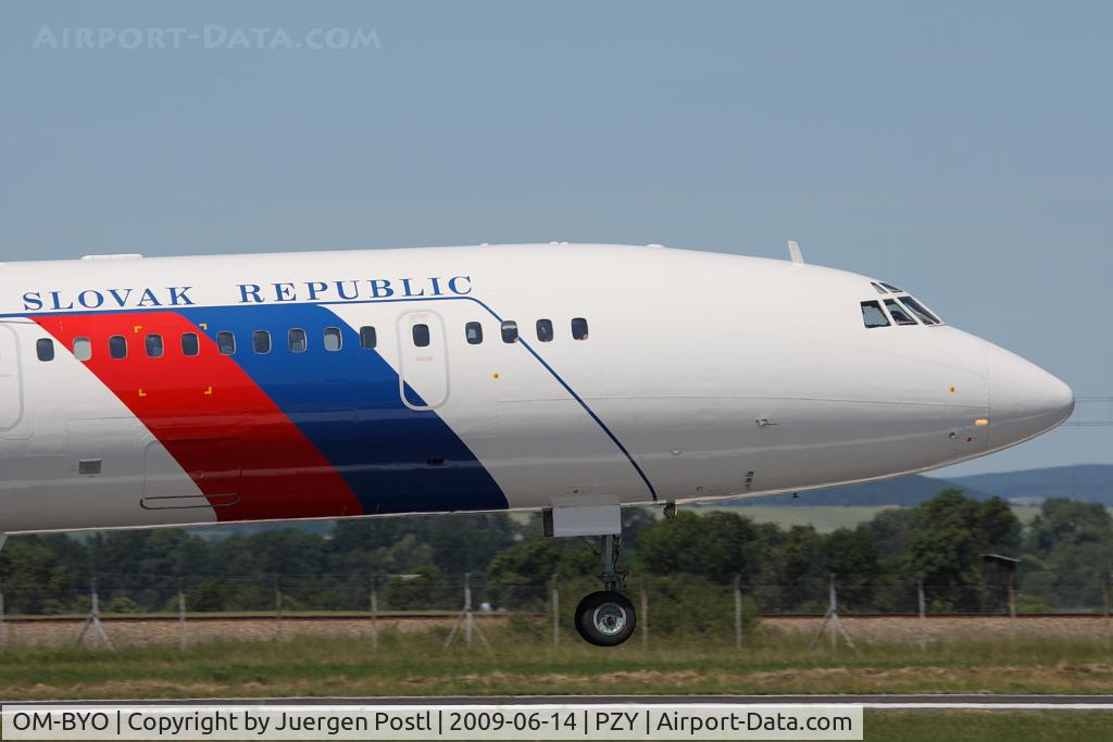 OM-BYO, 1989 Tupolev Tu-154M C/N 89A803, Slovak Government Flying Service Tupolev TU-154M