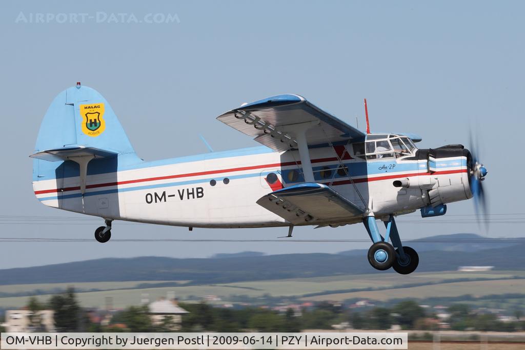 OM-VHB, Antonov AN-2P C/N 1G238-54, Aeroclub Dunica nad Vahom Antonov An-2