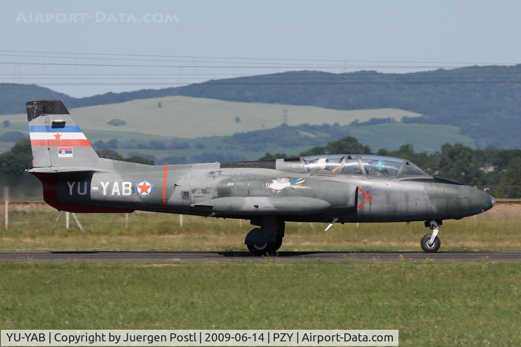 YU-YAB, 1968 Soko G-2A Galeb C/N FVS-G-23170, Soko G-2A Galeb,