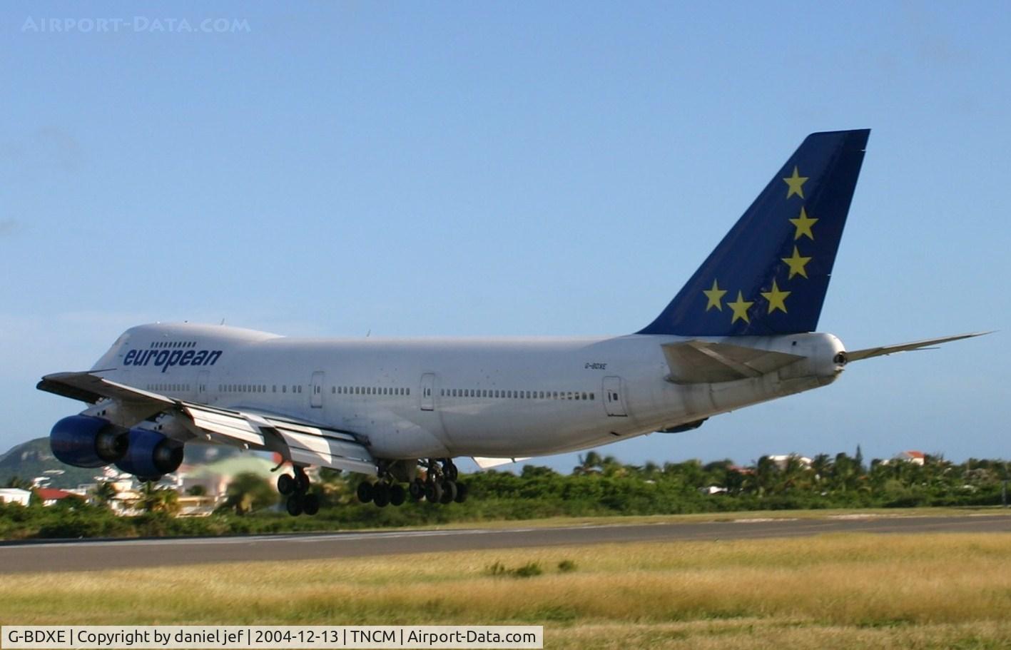 G-BDXE, 1977 Boeing 747-236B C/N 21350, Landing 10