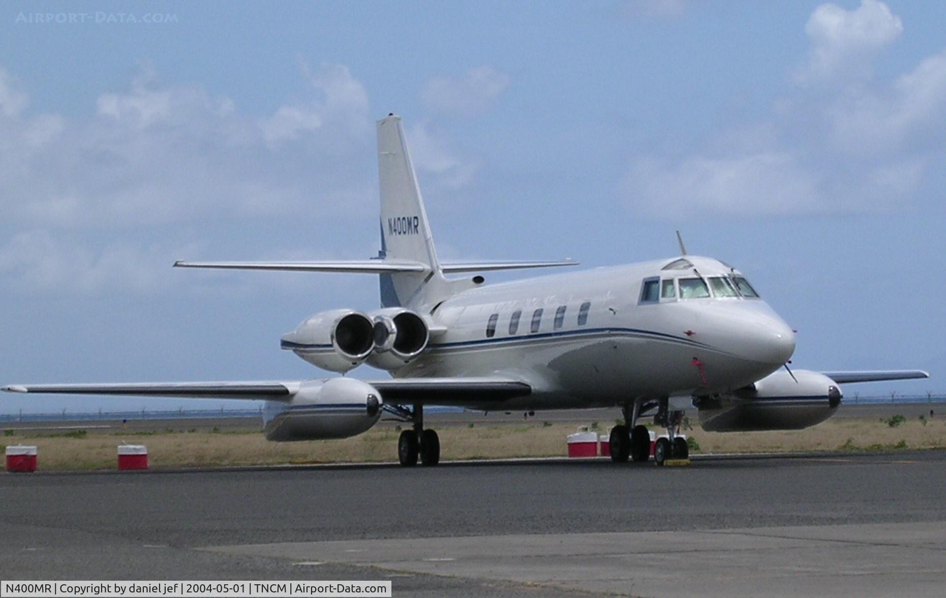 N400MR, 1978 Lockheed L-1329-25 Jetstar II C/N 5228, park at the  tncm ramp