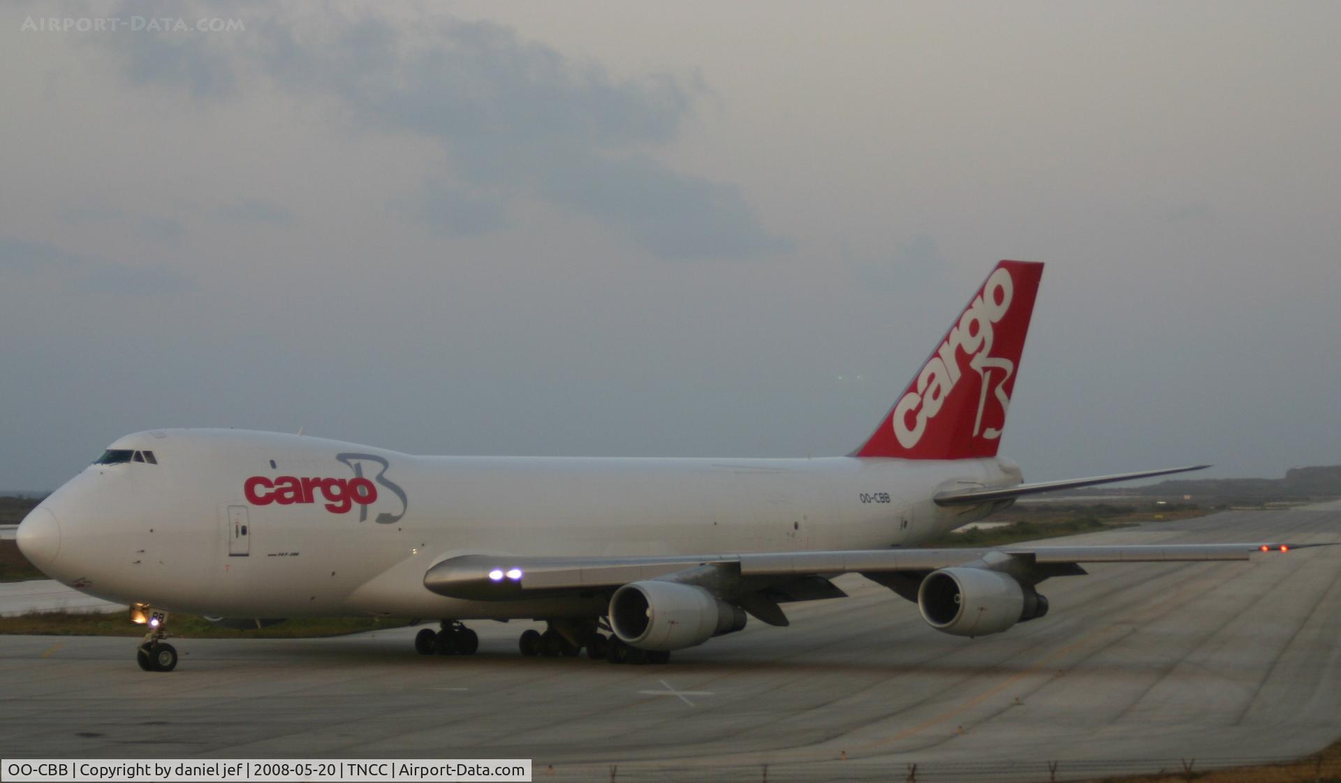 OO-CBB, 1981 Boeing 747-243F C/N 22545, taxing to the runway