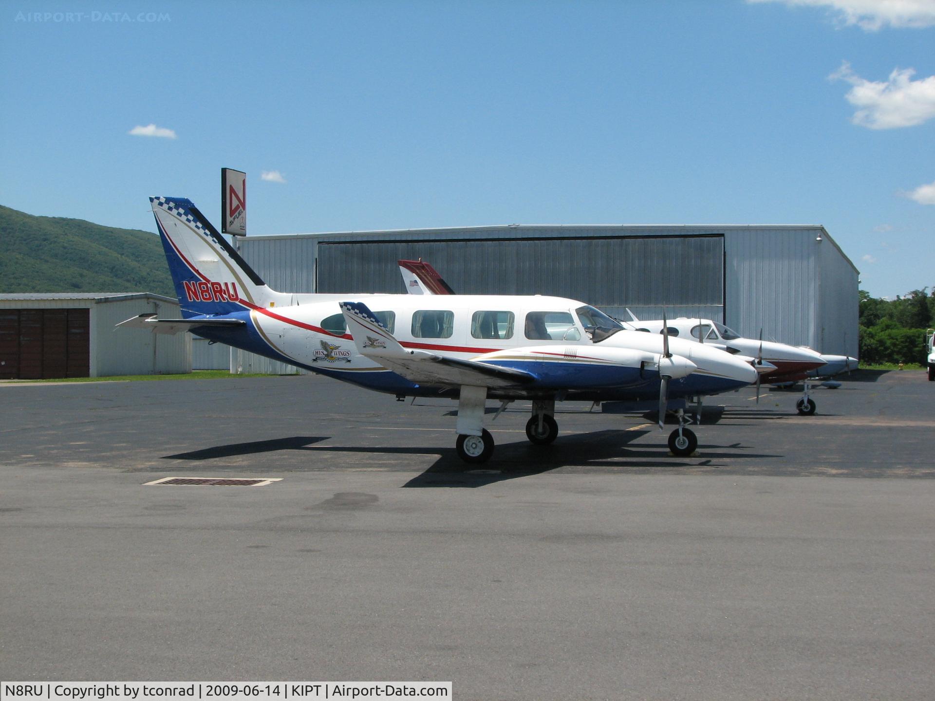 N8RU, 1976 Piper PA-31-310 Navajo C/N 31-7612109, at Williamsport