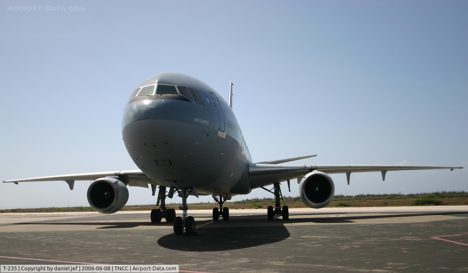 T-235, 1976 McDonnell Douglas DC-10-30 (CF) C/N 46956, park at the ramp