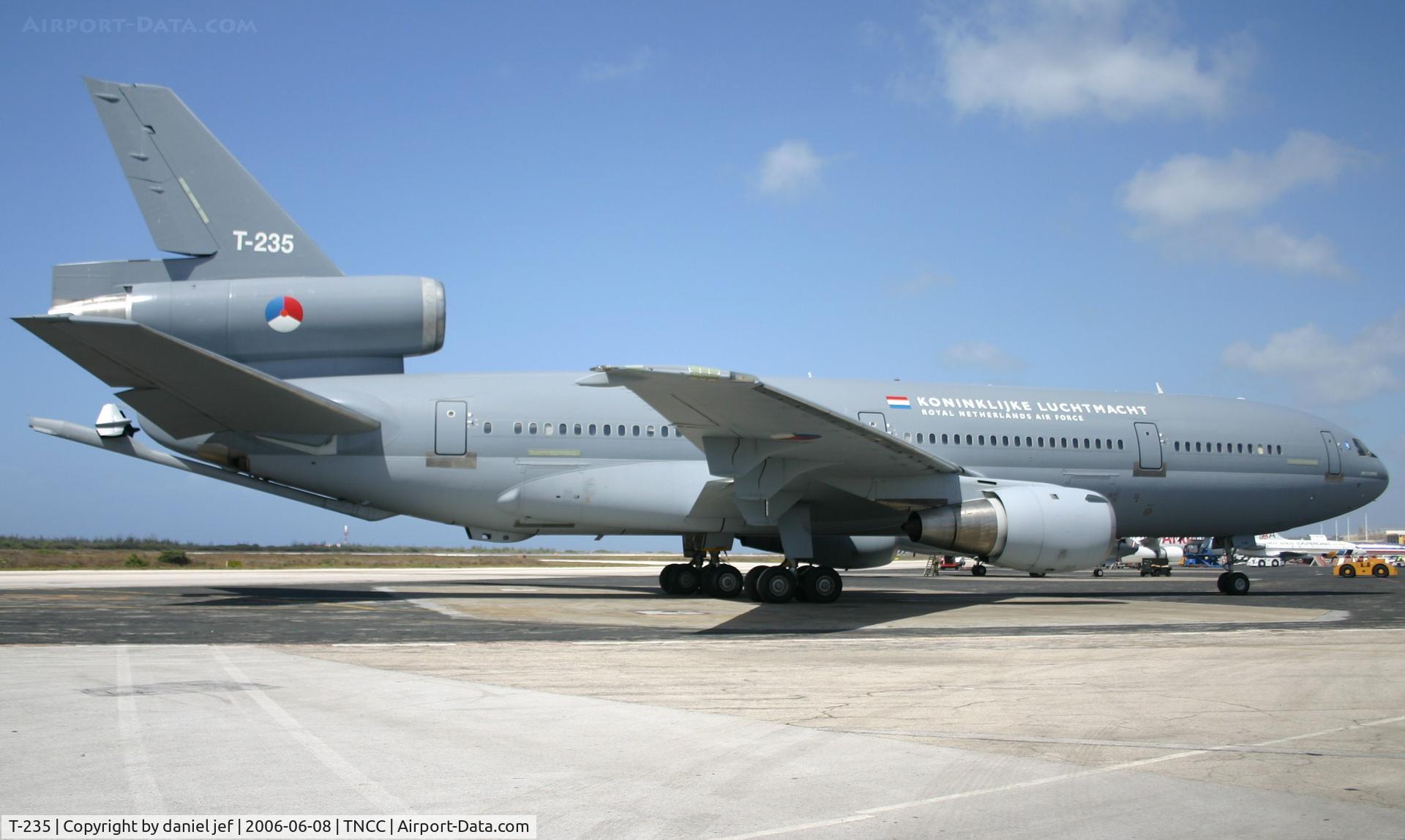 T-235, 1976 McDonnell Douglas DC-10-30 (CF) C/N 46956, park at the ramp