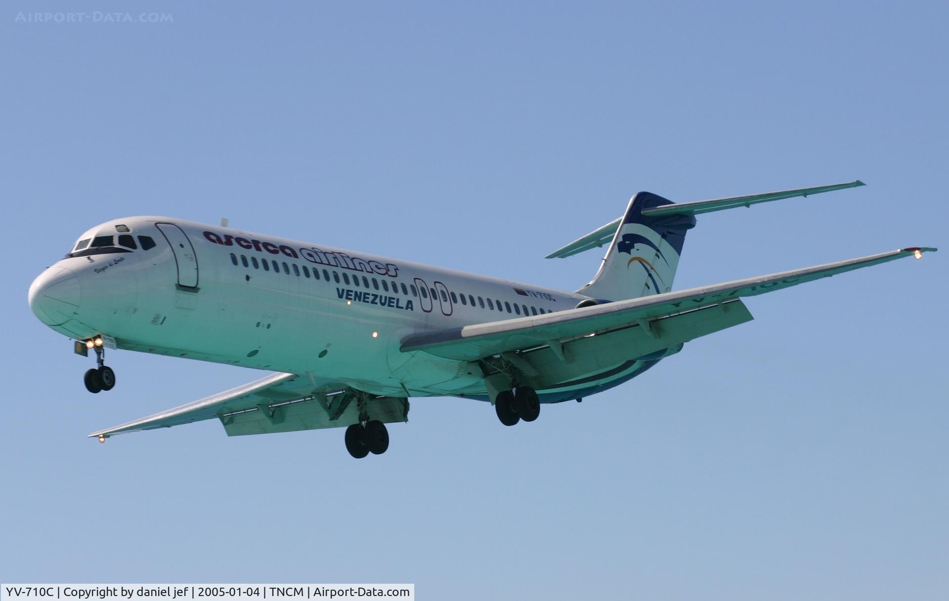 YV-710C, 1968 Douglas DC-9-31 C/N 47271, Landing 10
