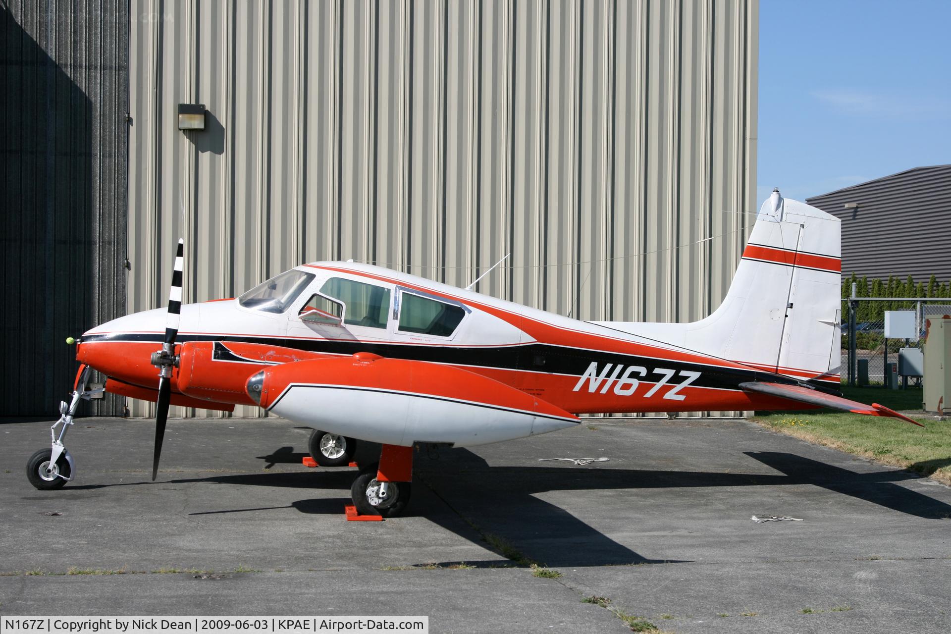 N167Z, 1958 Cessna U-3A Blue Canoe (310A) C/N 38094, KPAE