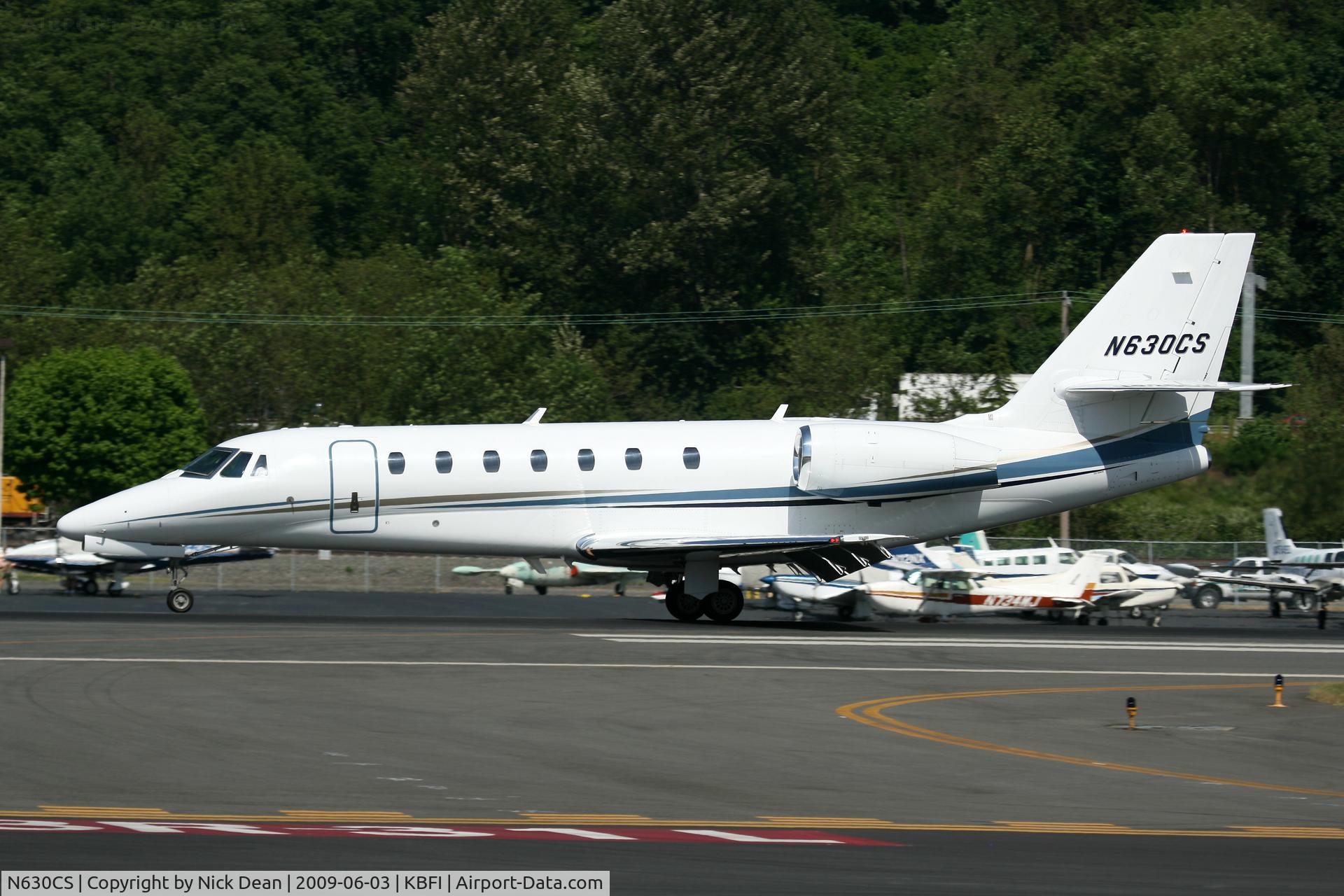 N630CS, 2007 Cessna 680 Citation Sovereign C/N 680-0170, KBFI