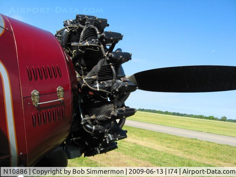 N10886, 1931 Stinson JR. S C/N 8058, Lycoming powerplant