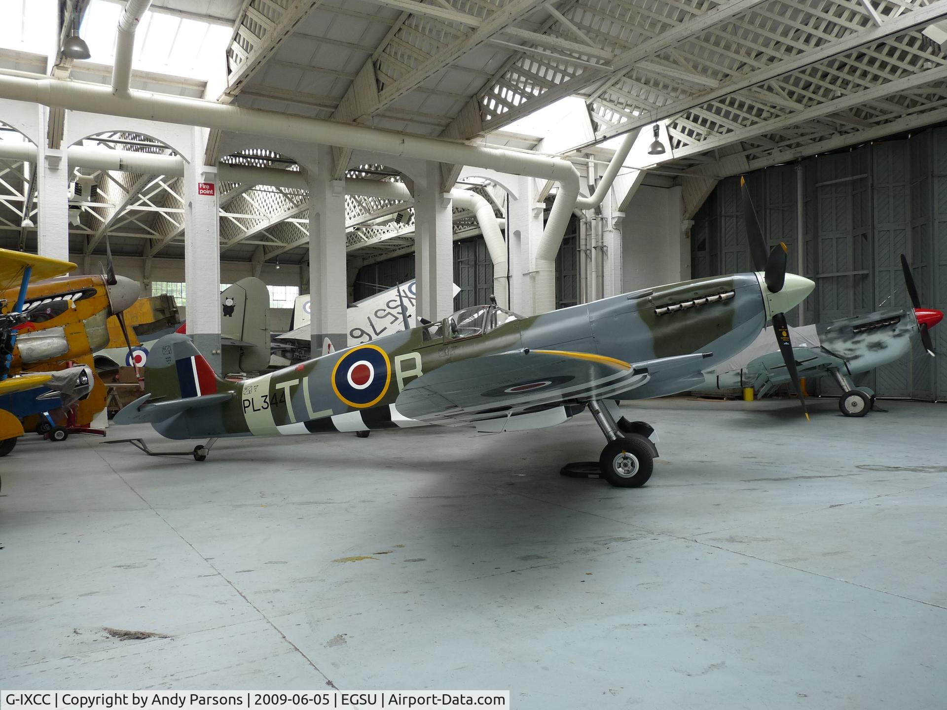 G-IXCC, 1944 Supermarine 361 Spitfire LF.IXe C/N CBAF.9590, At Duxford