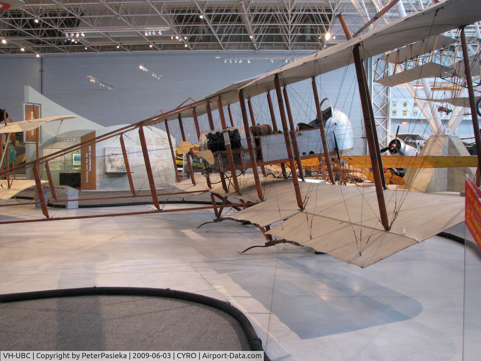 VH-UBC, 1912 Farman S-11 Shorthorn C/N Not found VH-UBC, @ Canada Aviation Museum in Ottawa