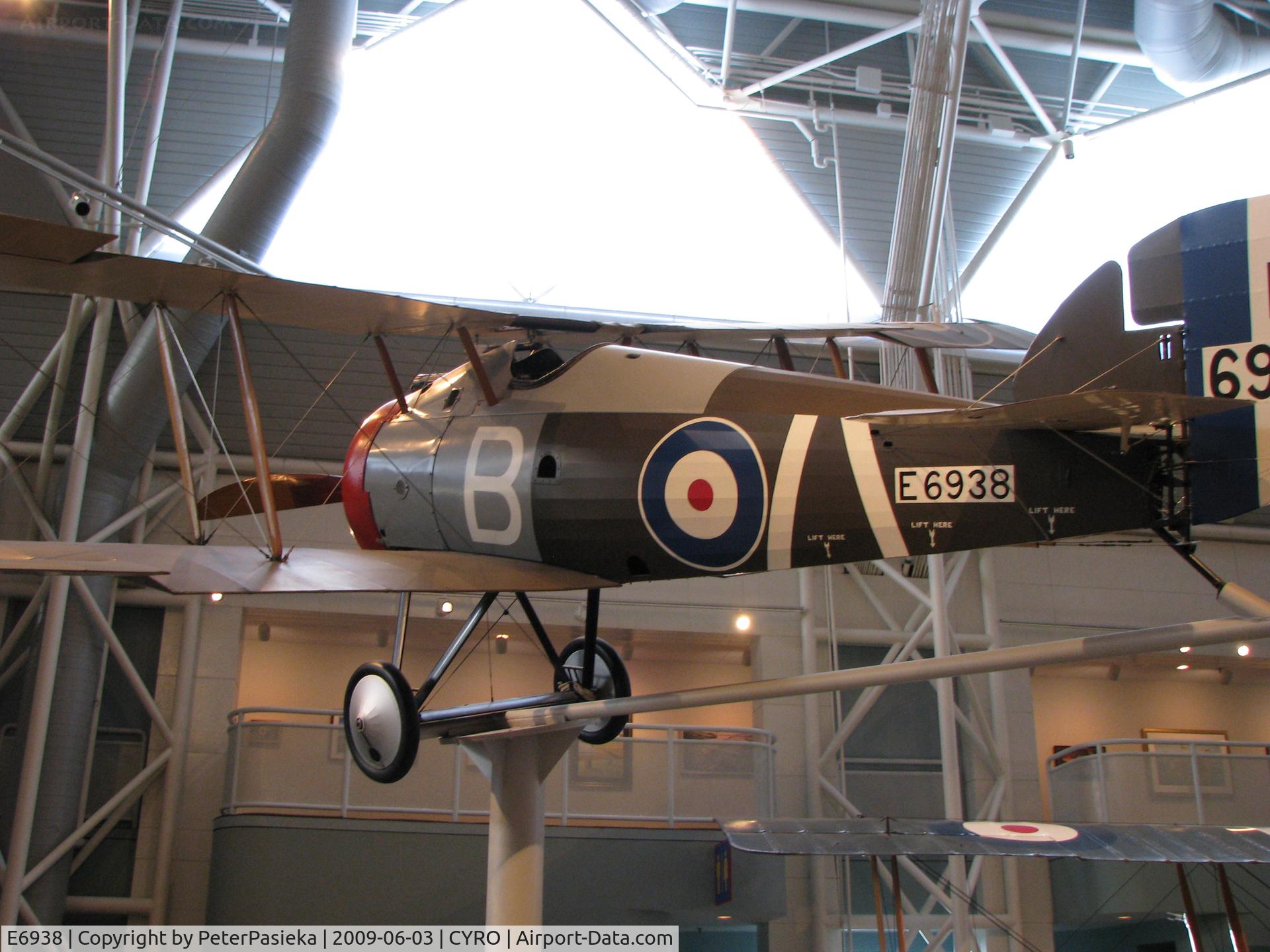 E6938, 1918 Sopwith 7F.1 Snipe C/N 50131, @ Canada Aviation Museum in Ottawa