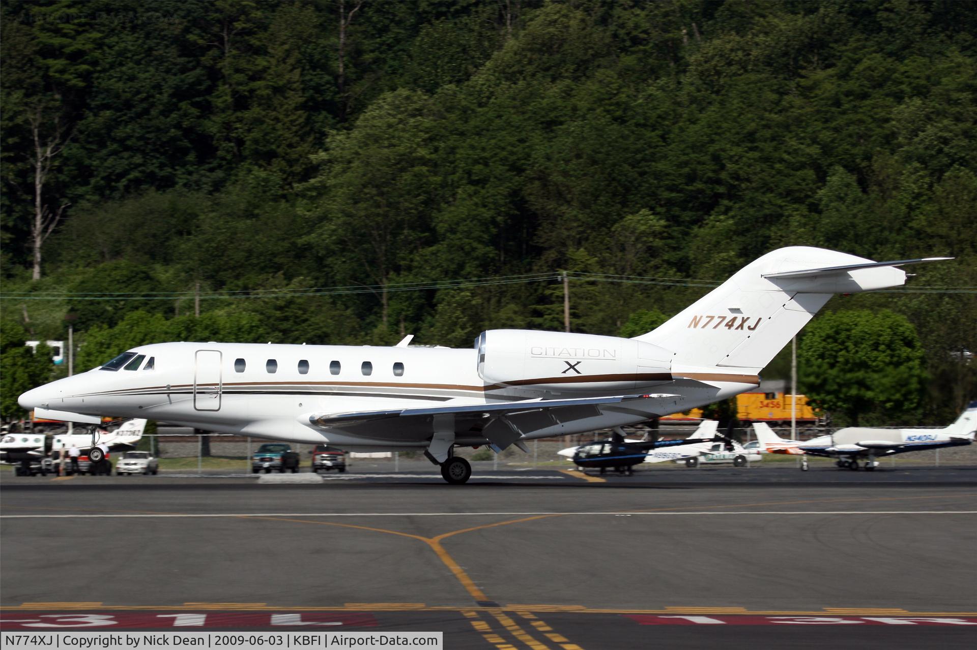 N774XJ, 2007 Cessna 750 Citation X C/N 750-0274, KBFI