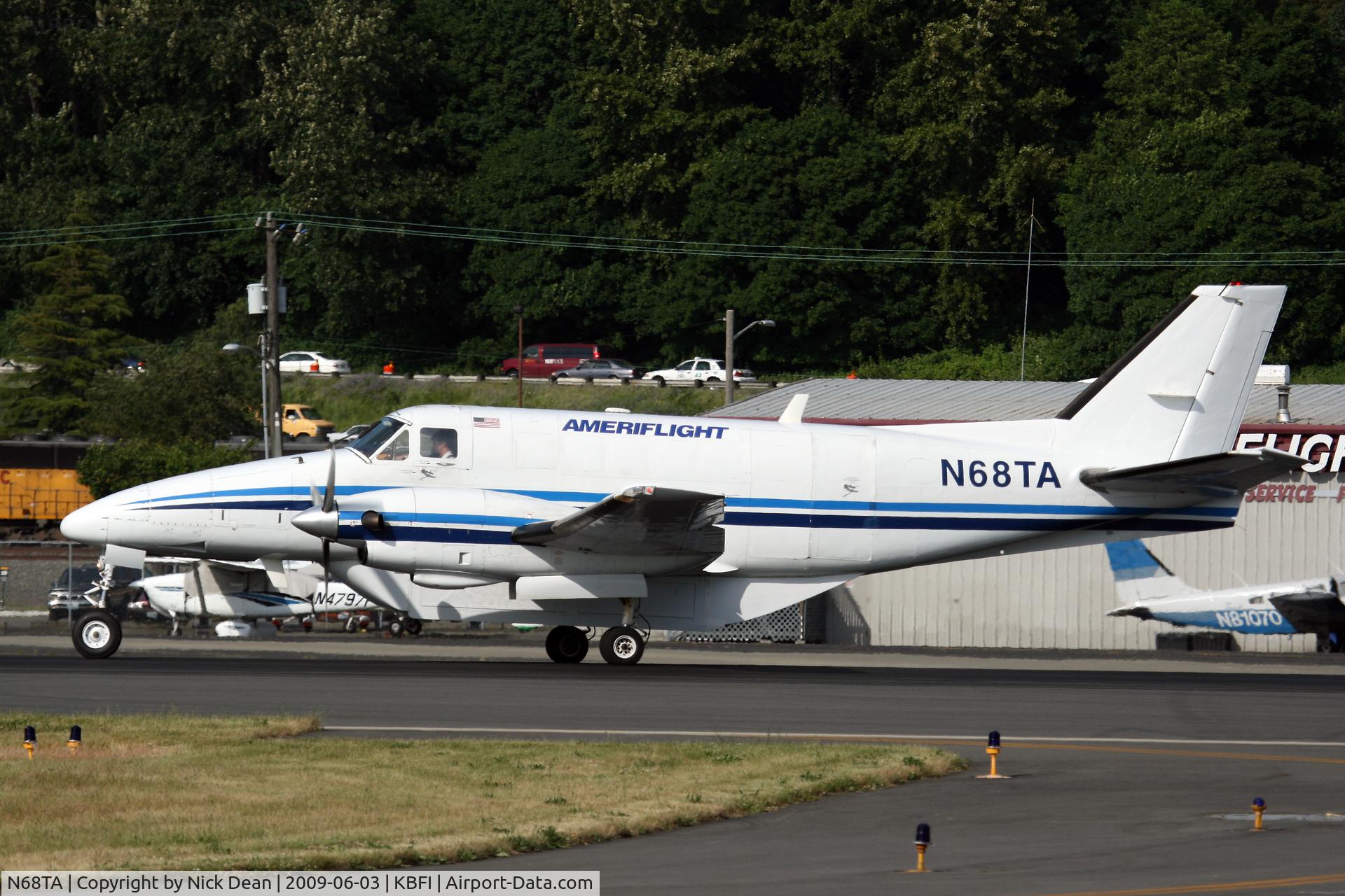 N68TA, 1982 Beech C99 Airliner C/N U-177, KBFI