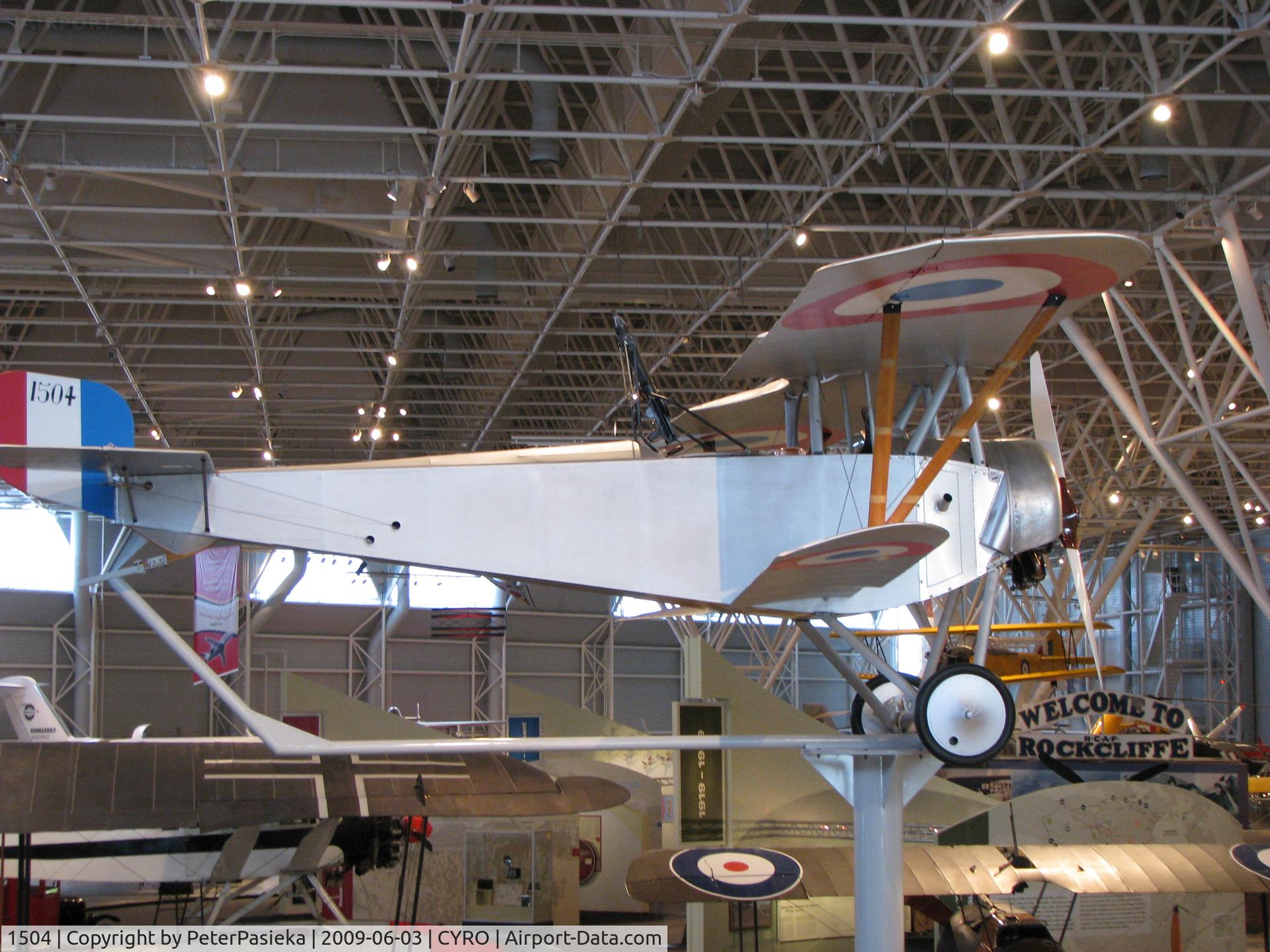 1504, Nieuport 12 Replica C/N Not found 1504, @ Canada Aviation Museum in Ottawa