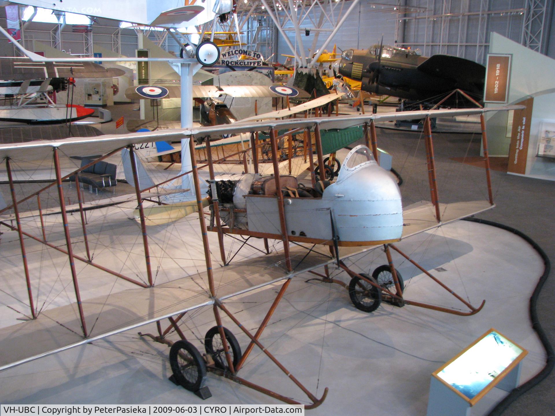 VH-UBC, 1912 Farman S-11 Shorthorn C/N Not found VH-UBC, @ Canada Aviation Museum in Ottawa
