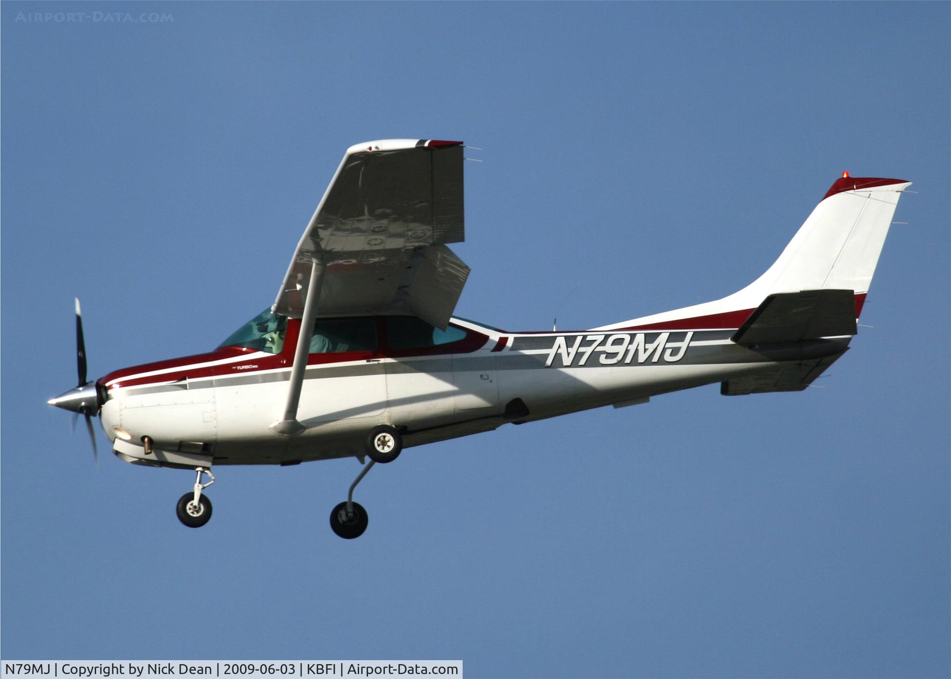 N79MJ, 1979 Cessna TR182 Turbo Skylane RG C/N R18201109, KBFI