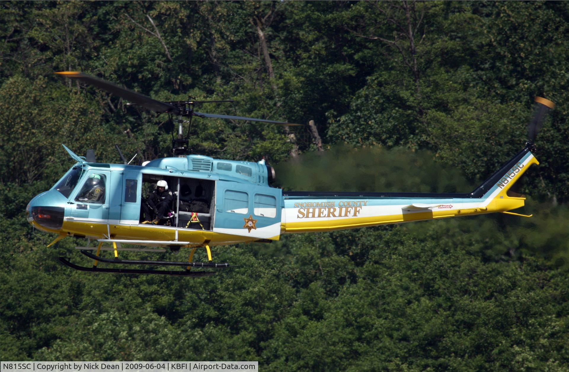 N815SC, 1970 Bell UH-1H Iroquois C/N 12367, KBFI
