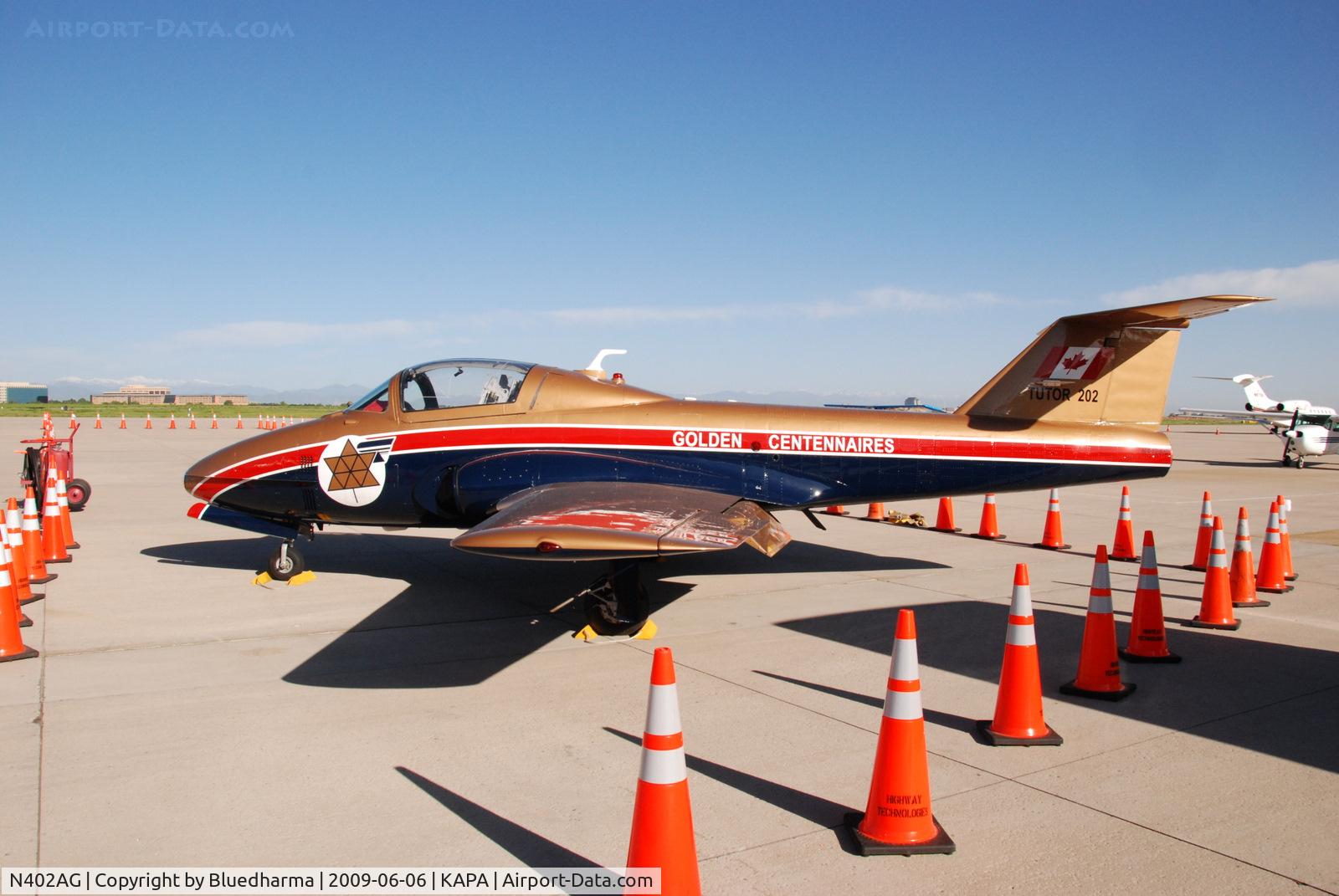 N402AG, 1967 Canadair CL-41G-5 Tebuan C/N 2208, Displayed at Air Power Heritage Week 2009