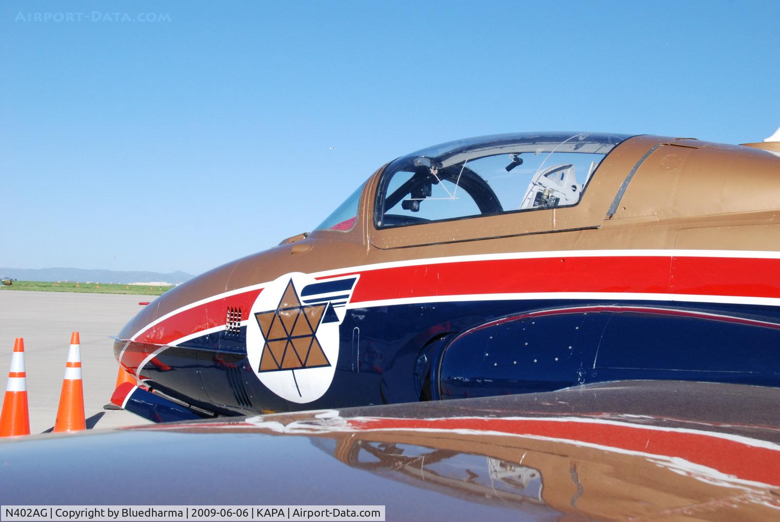 N402AG, 1967 Canadair CL-41G-5 Tebuan C/N 2208, Displayed at Air Power Heritage Week 2009