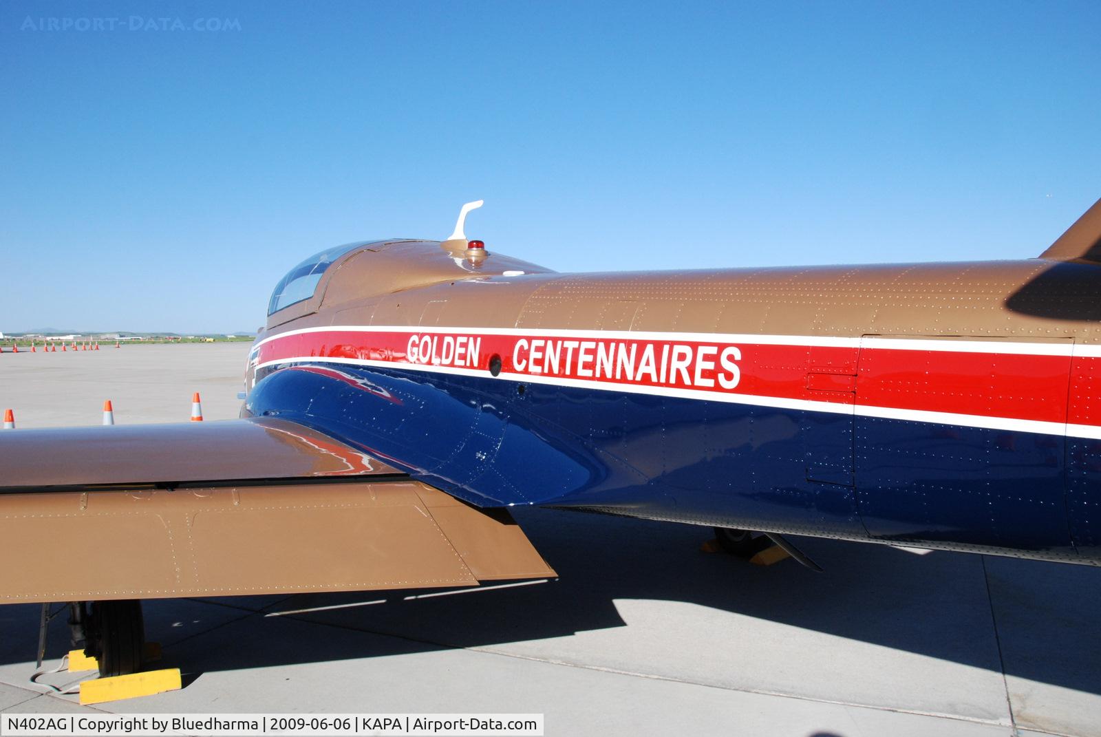 N402AG, 1967 Canadair CL-41G-5 Tebuan C/N 2208, Displayed at Air Power Heritage Week 2009