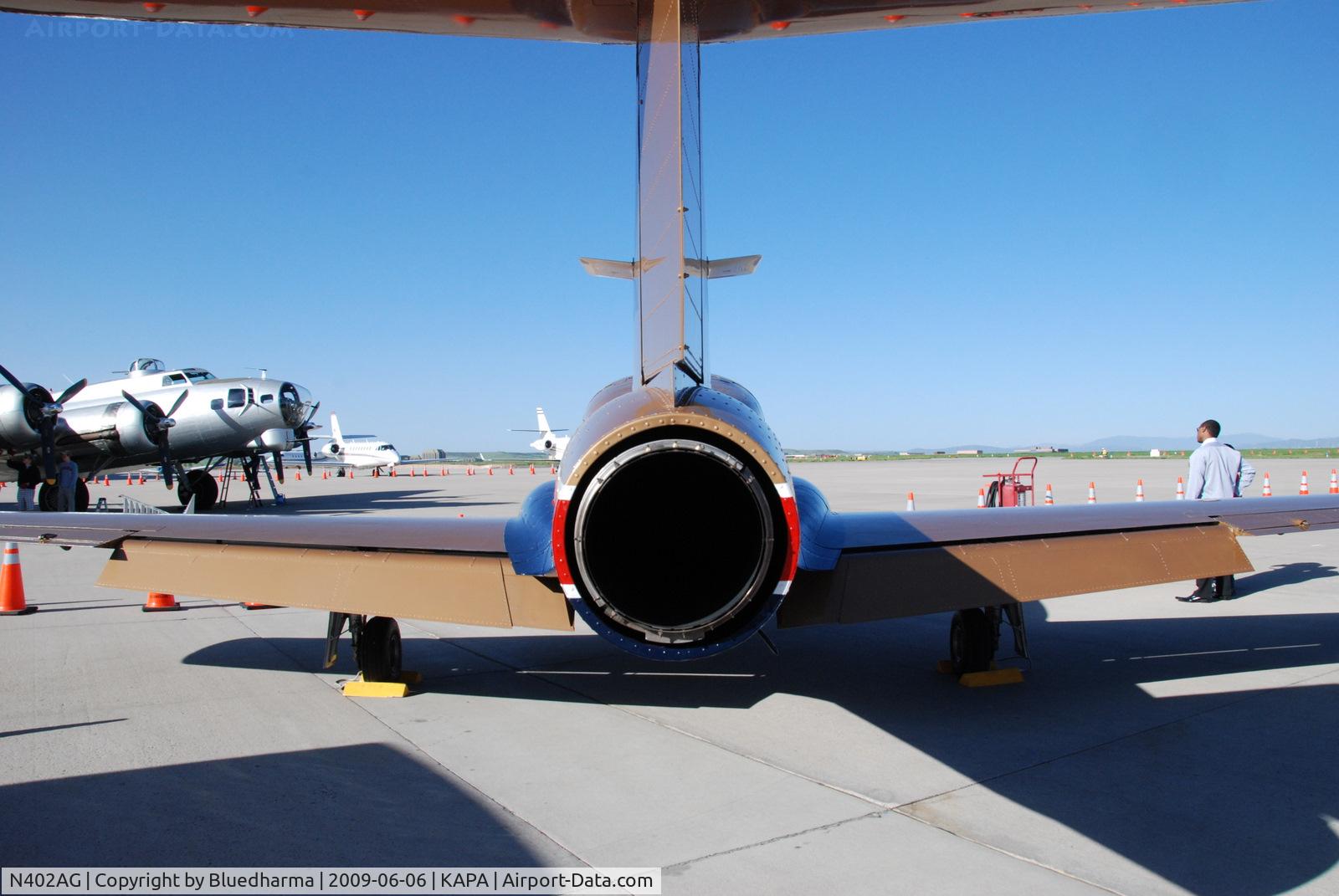 N402AG, 1967 Canadair CL-41G-5 Tebuan C/N 2208, Displayed at Air Power Heritage Week 2009