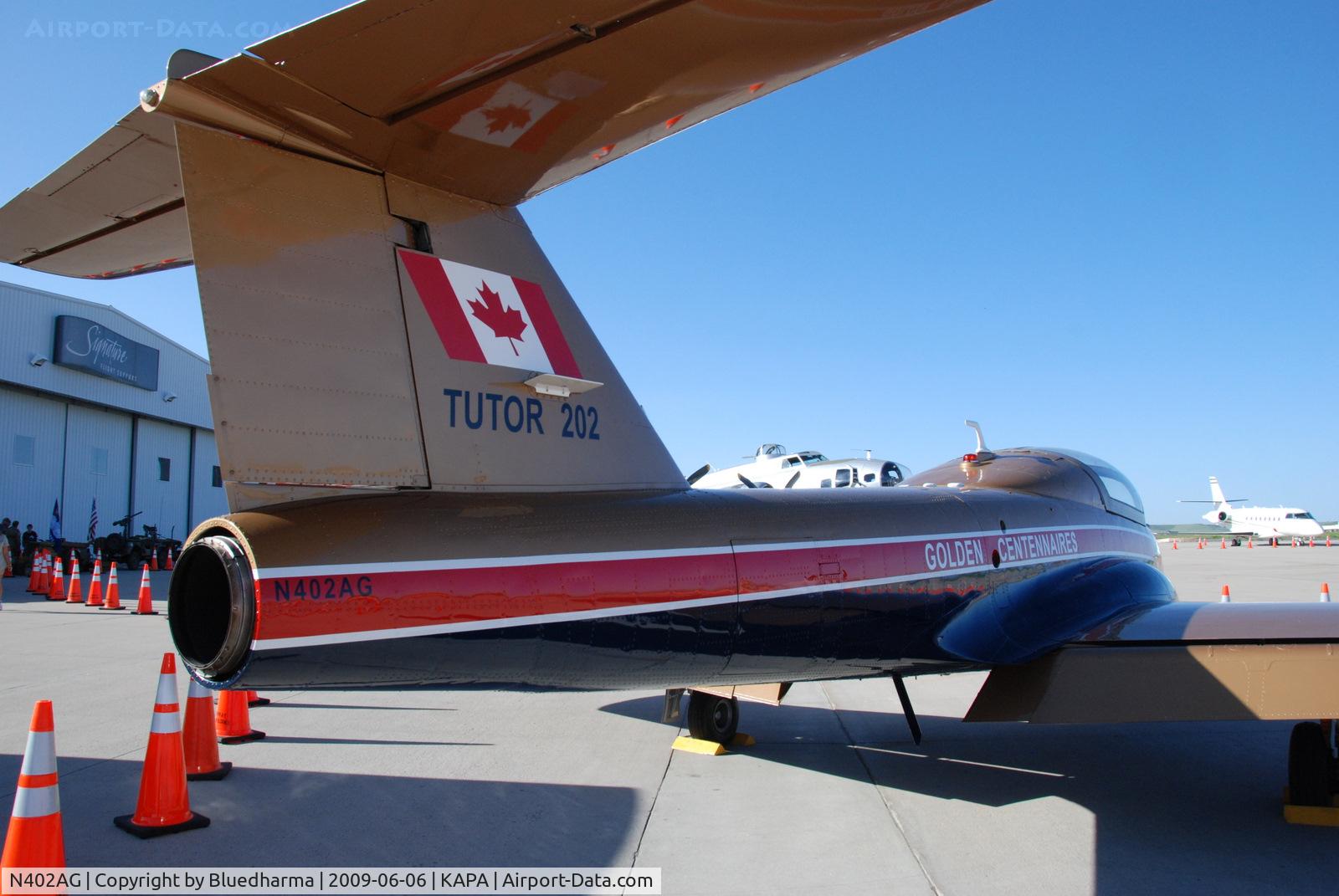 N402AG, 1967 Canadair CL-41G-5 Tebuan C/N 2208, Displayed at Air Power Heritage Week 2009