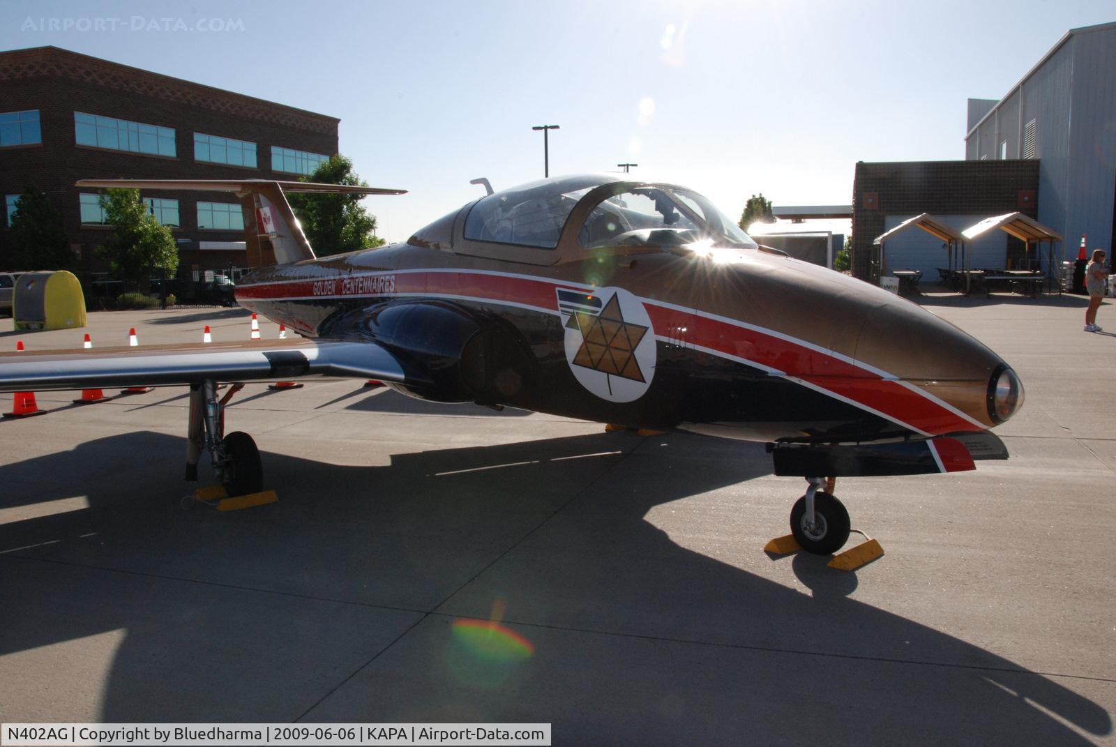N402AG, 1967 Canadair CL-41G-5 Tebuan C/N 2208, Displayed at Air Power Heritage Week 2009