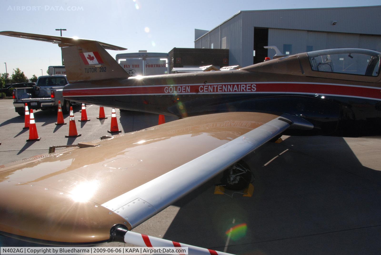 N402AG, 1967 Canadair CL-41G-5 Tebuan C/N 2208, Displayed at Air Power Heritage Week 2009