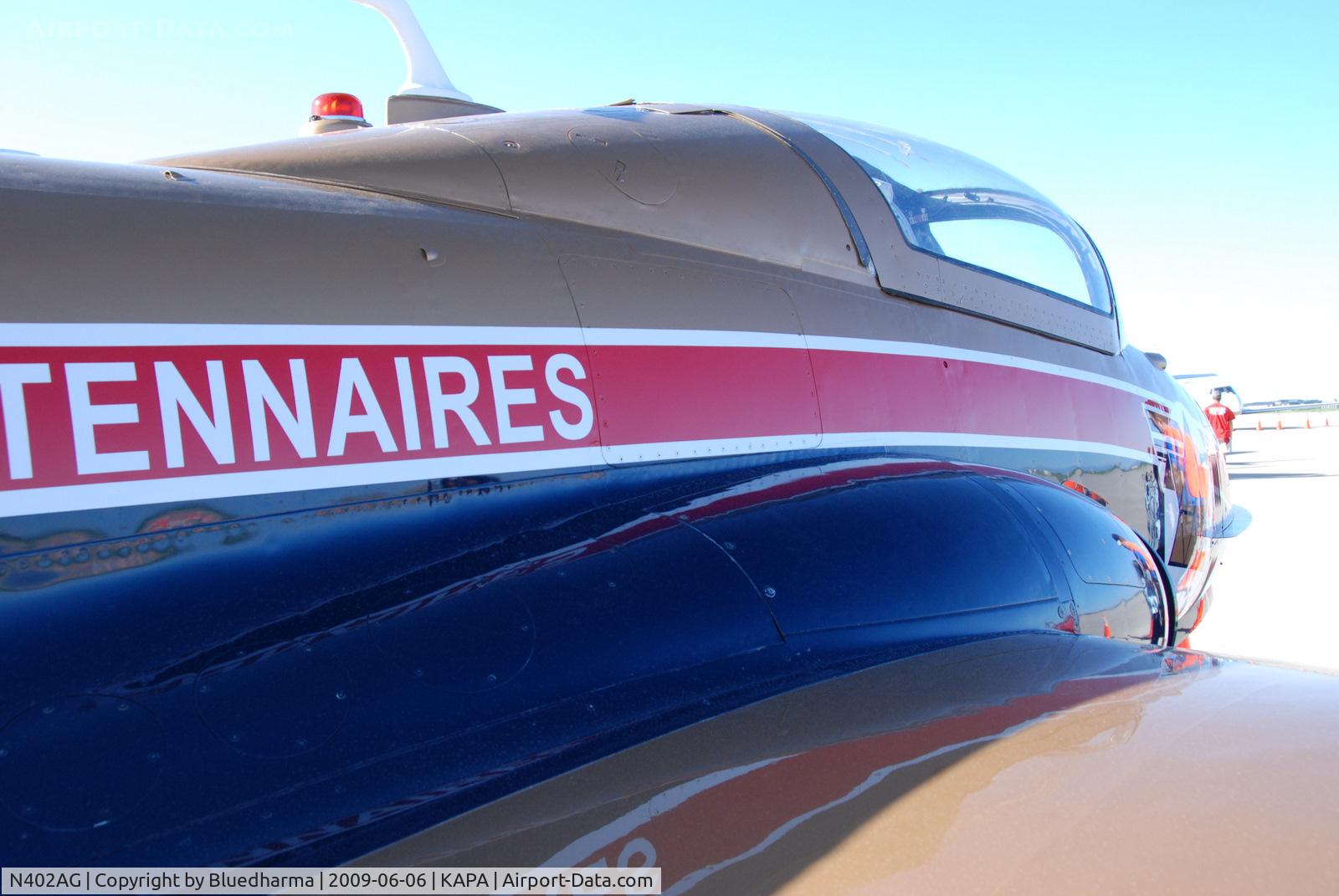 N402AG, 1967 Canadair CL-41G-5 Tebuan C/N 2208, Displayed at Air Power Heritage Week 2009