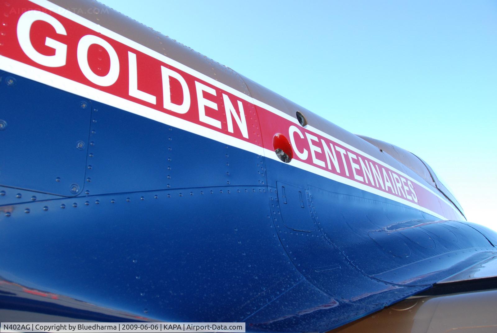 N402AG, 1967 Canadair CL-41G-5 Tebuan C/N 2208, Displayed at Air Power Heritage Week 2009