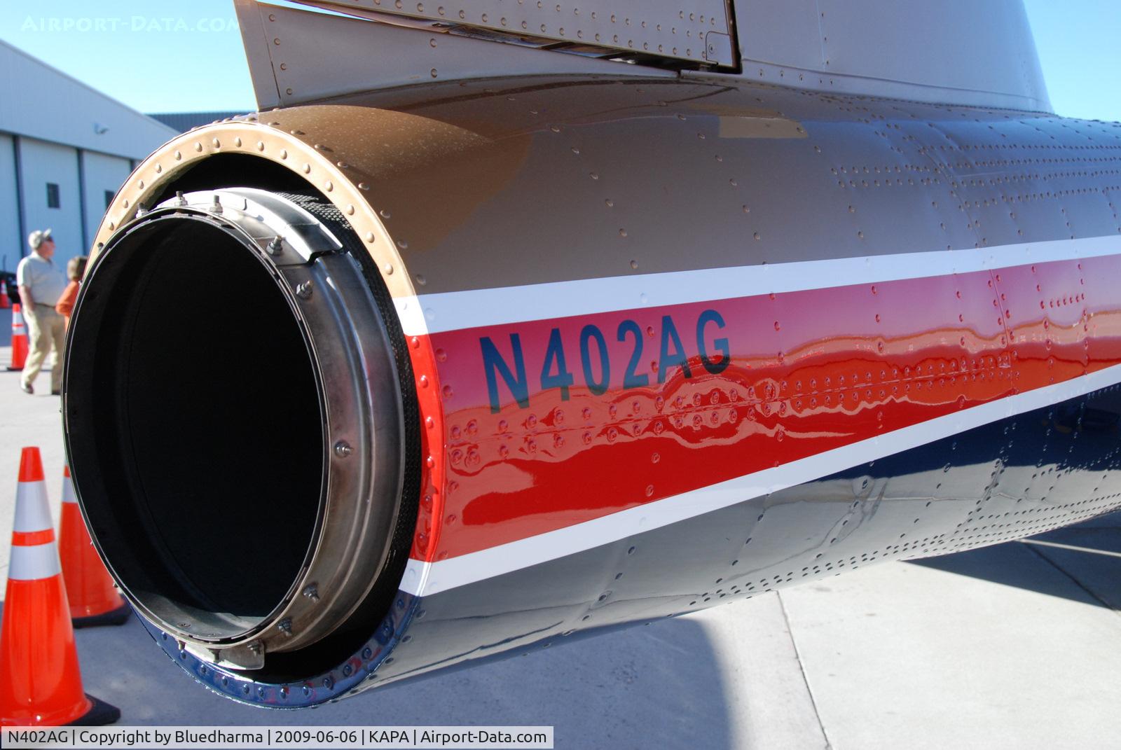 N402AG, 1967 Canadair CL-41G-5 Tebuan C/N 2208, Displayed at Air Power Heritage Week 2009