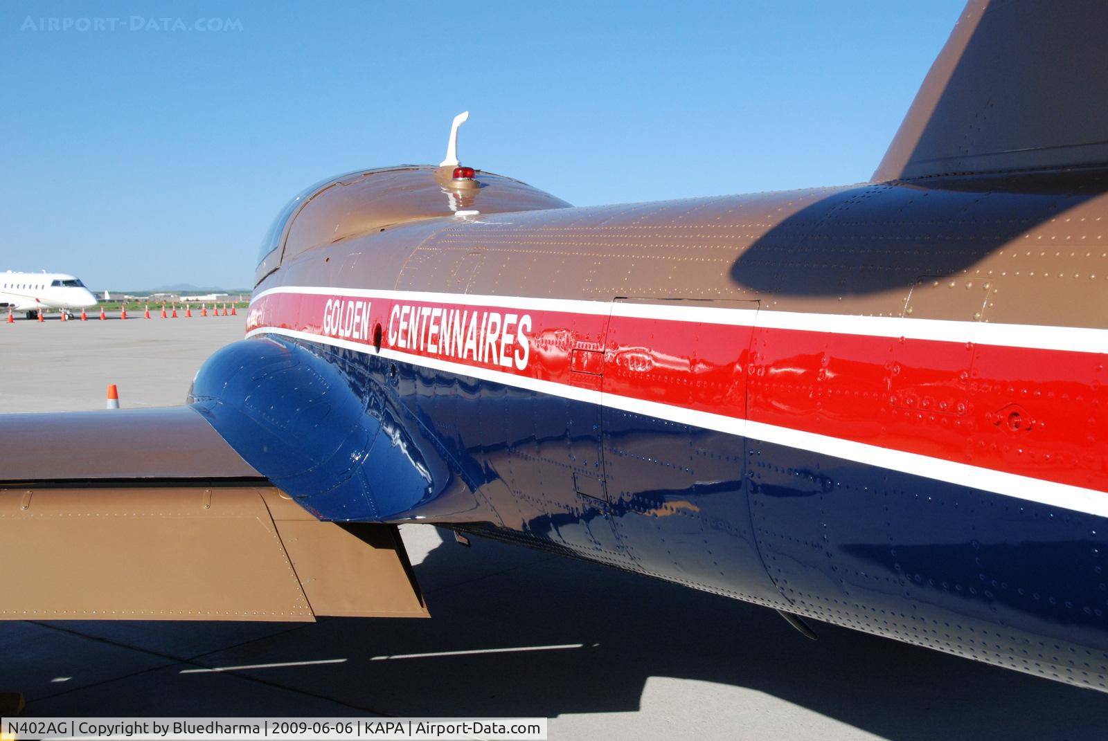 N402AG, 1967 Canadair CL-41G-5 Tebuan C/N 2208, Displayed at Air Power Heritage Week 2009