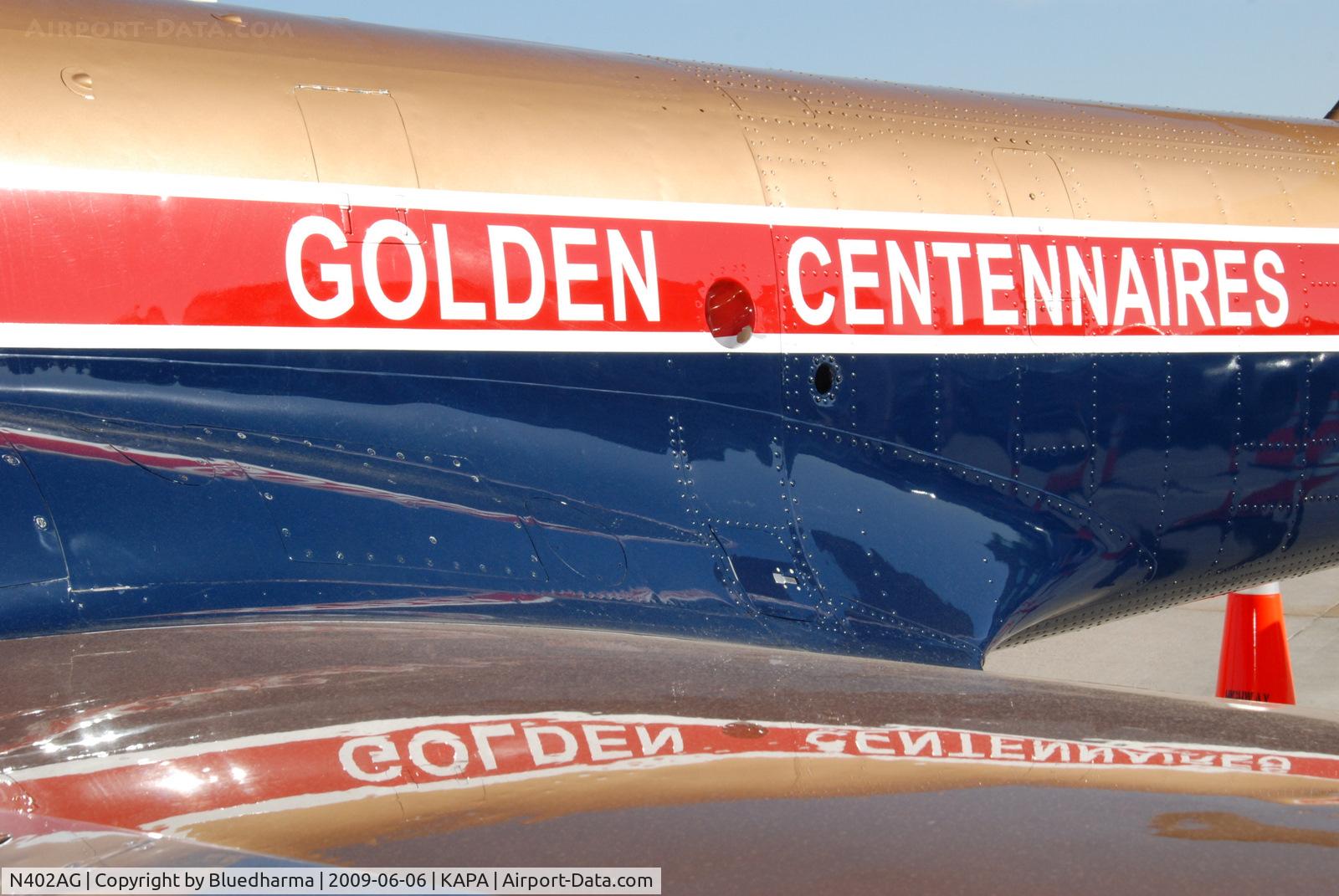 N402AG, 1967 Canadair CL-41G-5 Tebuan C/N 2208, Displayed at Air Power Heritage Week 2009