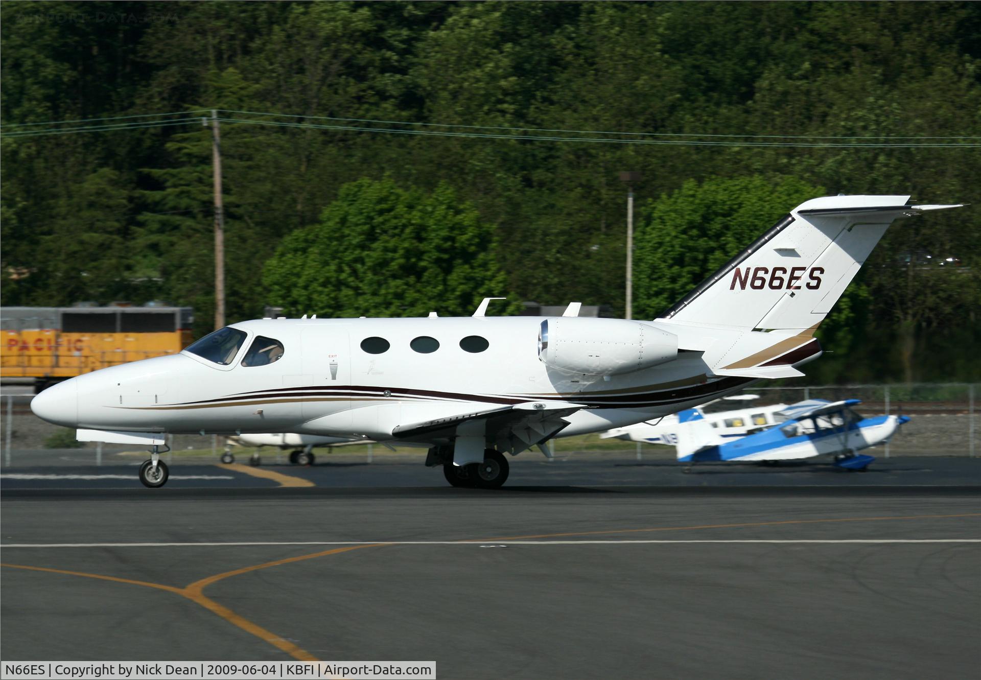 N66ES, 2008 Cessna 510 Citation Mustang C/N 510-0110, KBFI