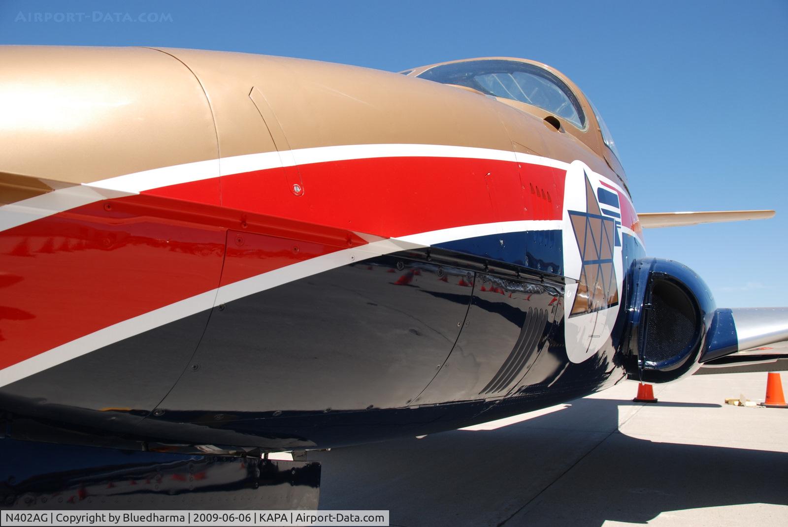 N402AG, 1967 Canadair CL-41G-5 Tebuan C/N 2208, Displayed at Air Power Heritage Week 2009