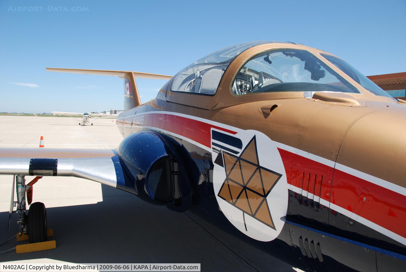N402AG, 1967 Canadair CL-41G-5 Tebuan C/N 2208, Displayed at Air Power Heritage Week 2009