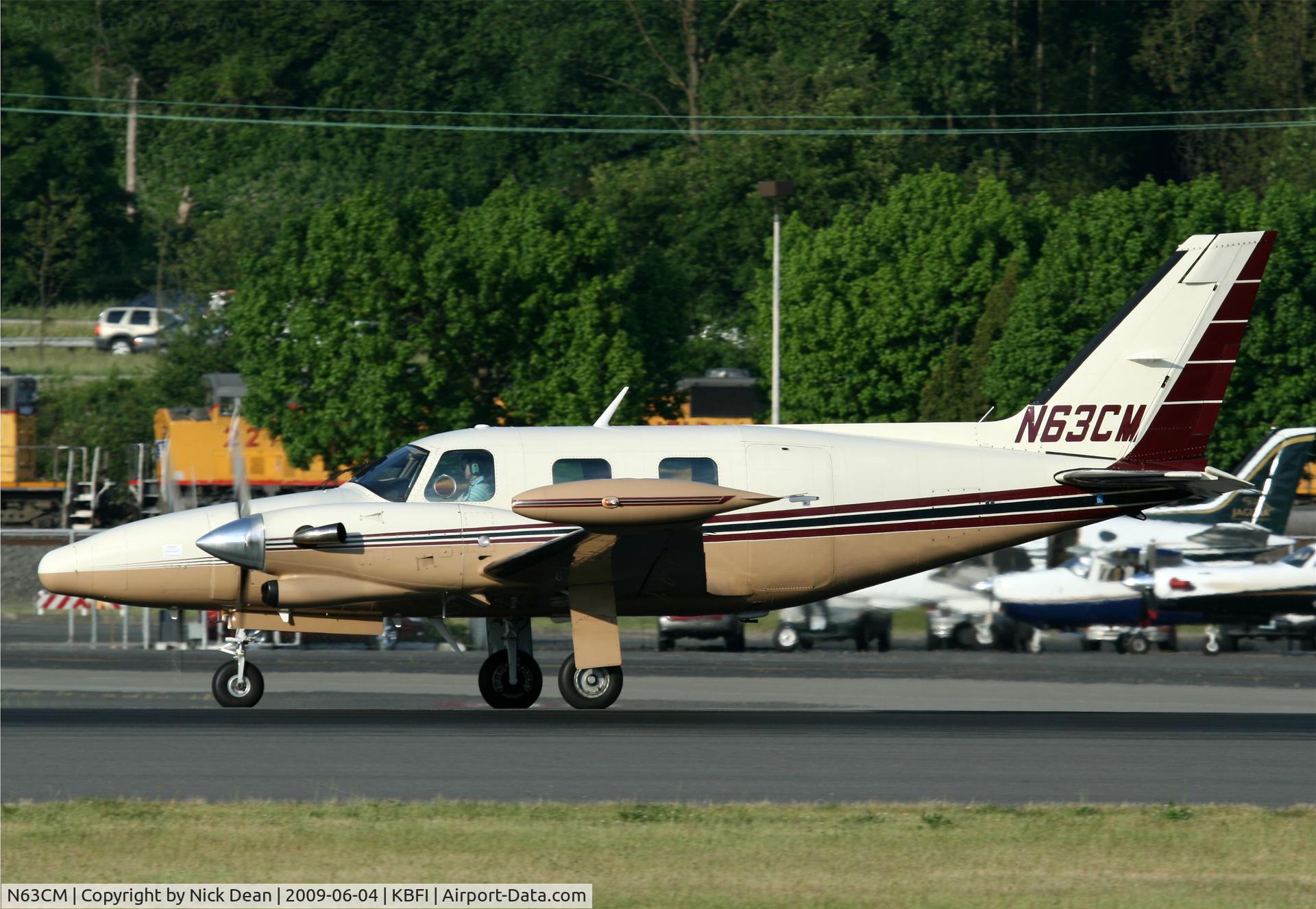 N63CM, 1980 Piper PA-31T C/N 31T-8020039, KBFI