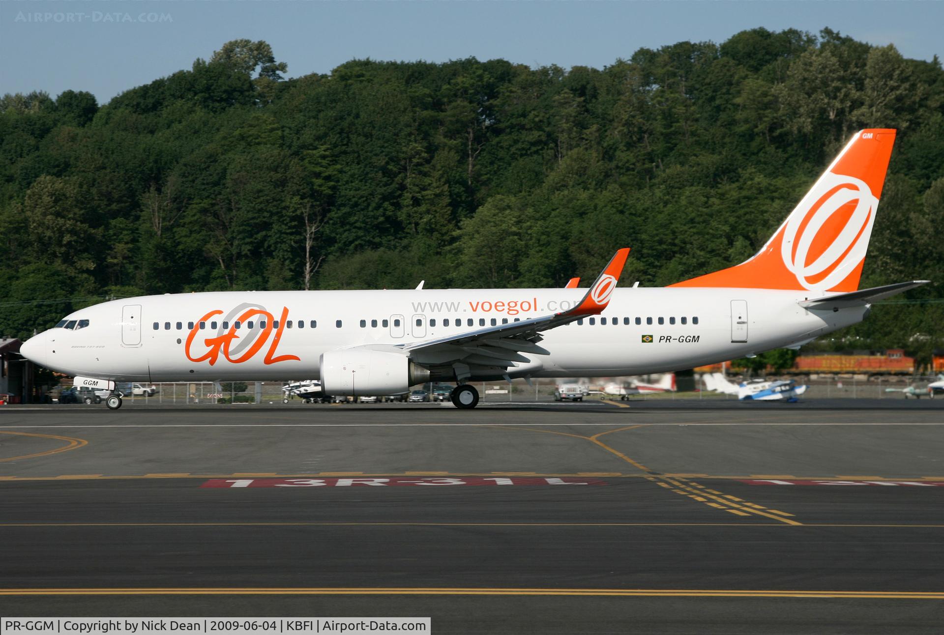 PR-GGM, 2009 Boeing 737-8EH C/N 36149, KBFI
