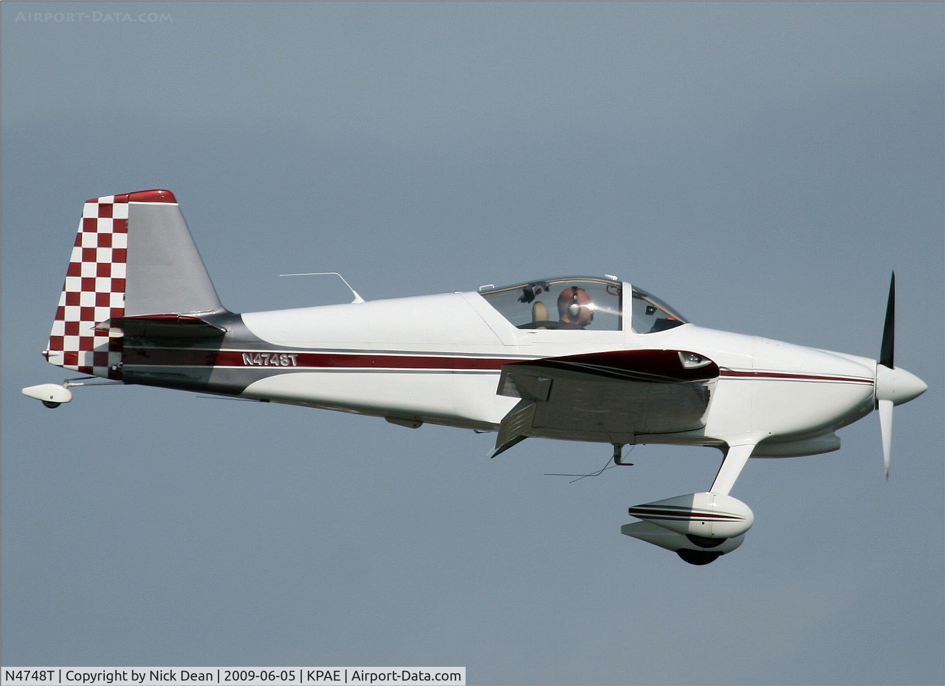 N4748T, 2003 Vans RV-6 C/N 25175, KPAE
