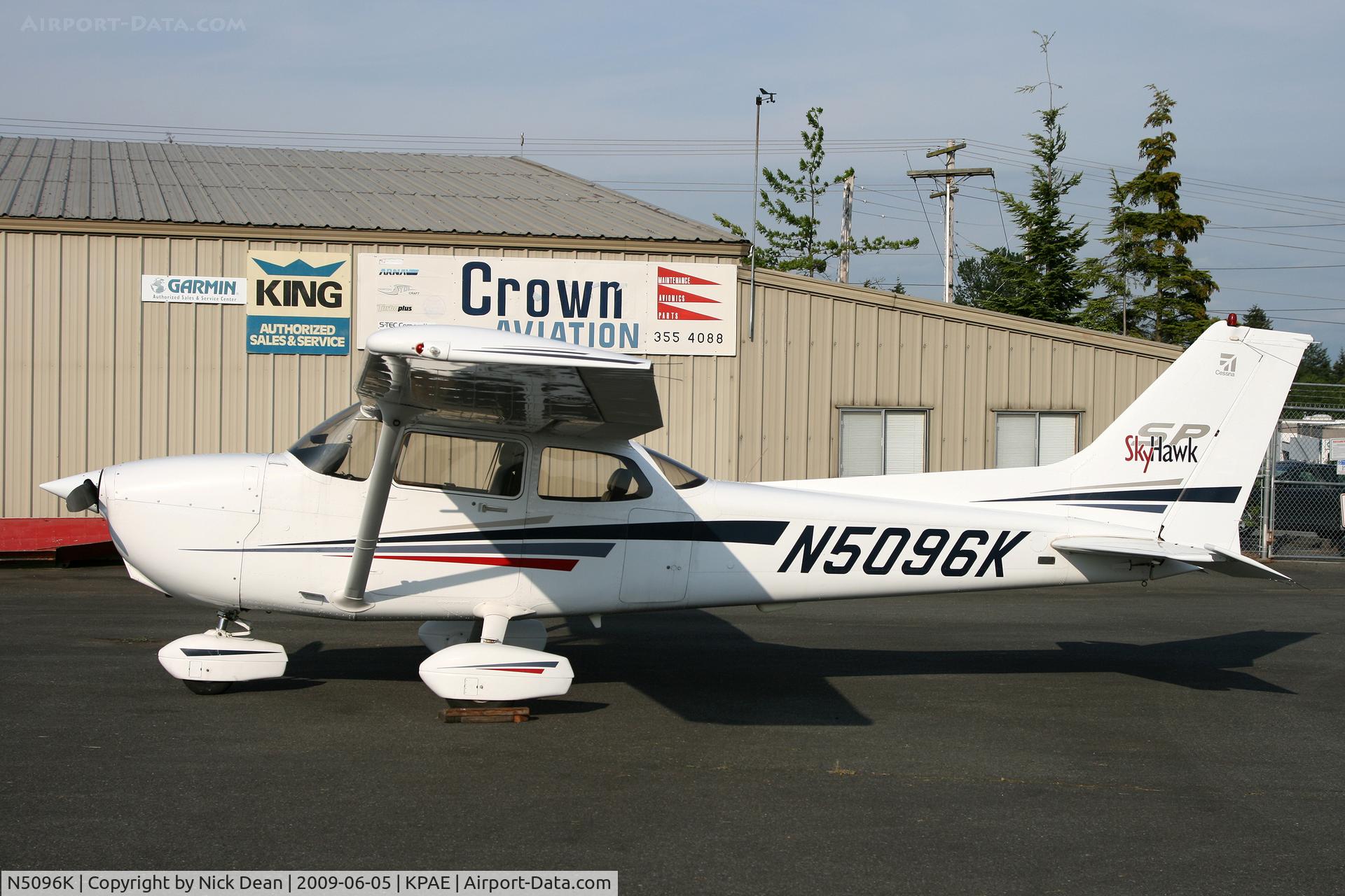 N5096K, 2001 Cessna 172S C/N 172S8997, KPAE