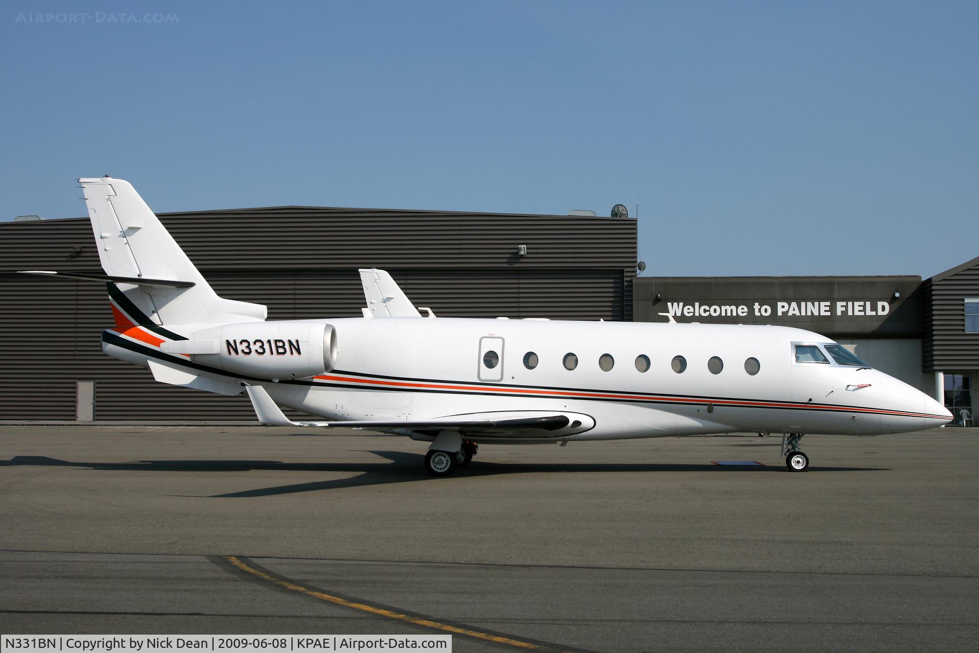 N331BN, 2009 Israel Aerospace Industries Gulfstream 200 C/N 230, KPAE