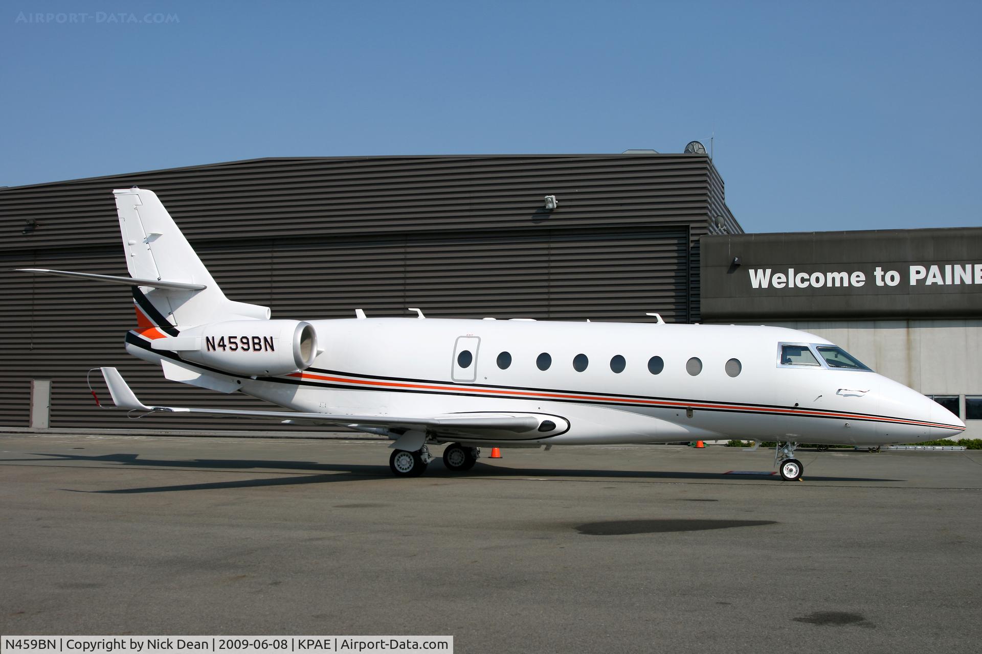 N459BN, 2008 Israel Aircraft Industries Gulfstream G200 C/N 195, KPAE