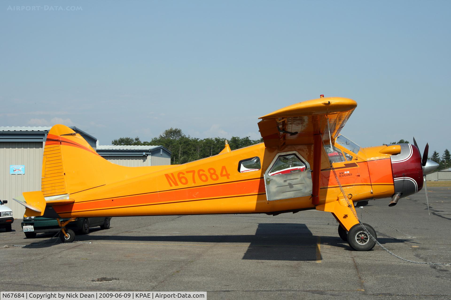 N67684, 1958 De Havilland Canada U-6A Beaver C/N 1208, KPAE