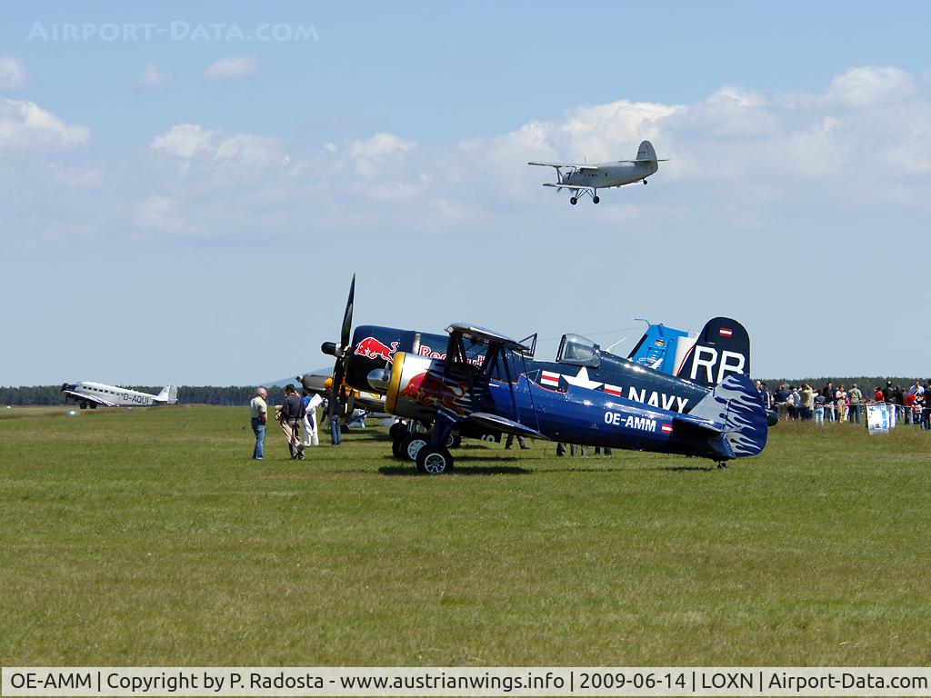 OE-AMM, 1943 Boeing E-75 (PT-13) Stearman C/N 75-5032, Stearman, Corsair, AN 2, Tante Ju at 