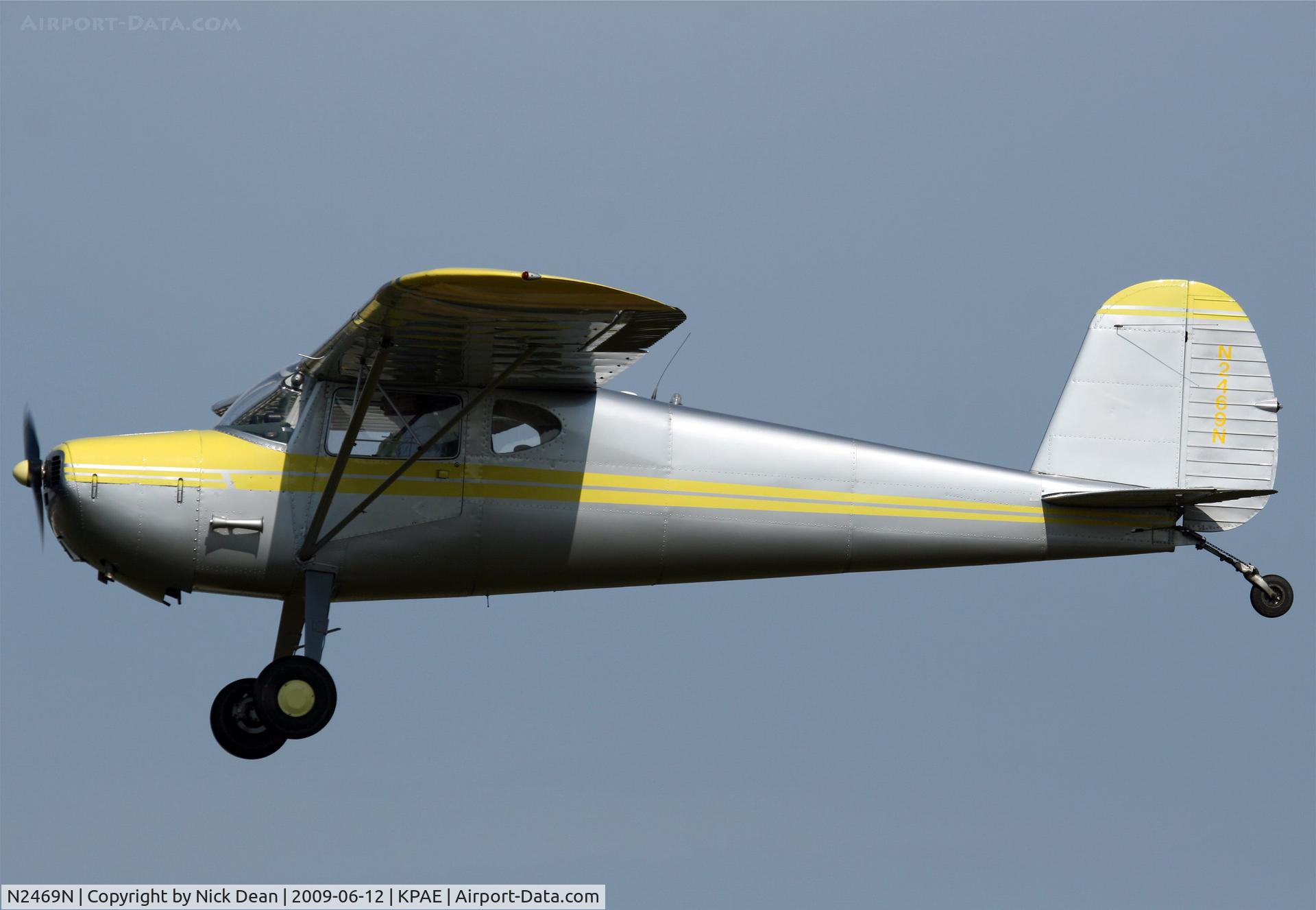 N2469N, 1947 Cessna 120 C/N 12722, KPAE