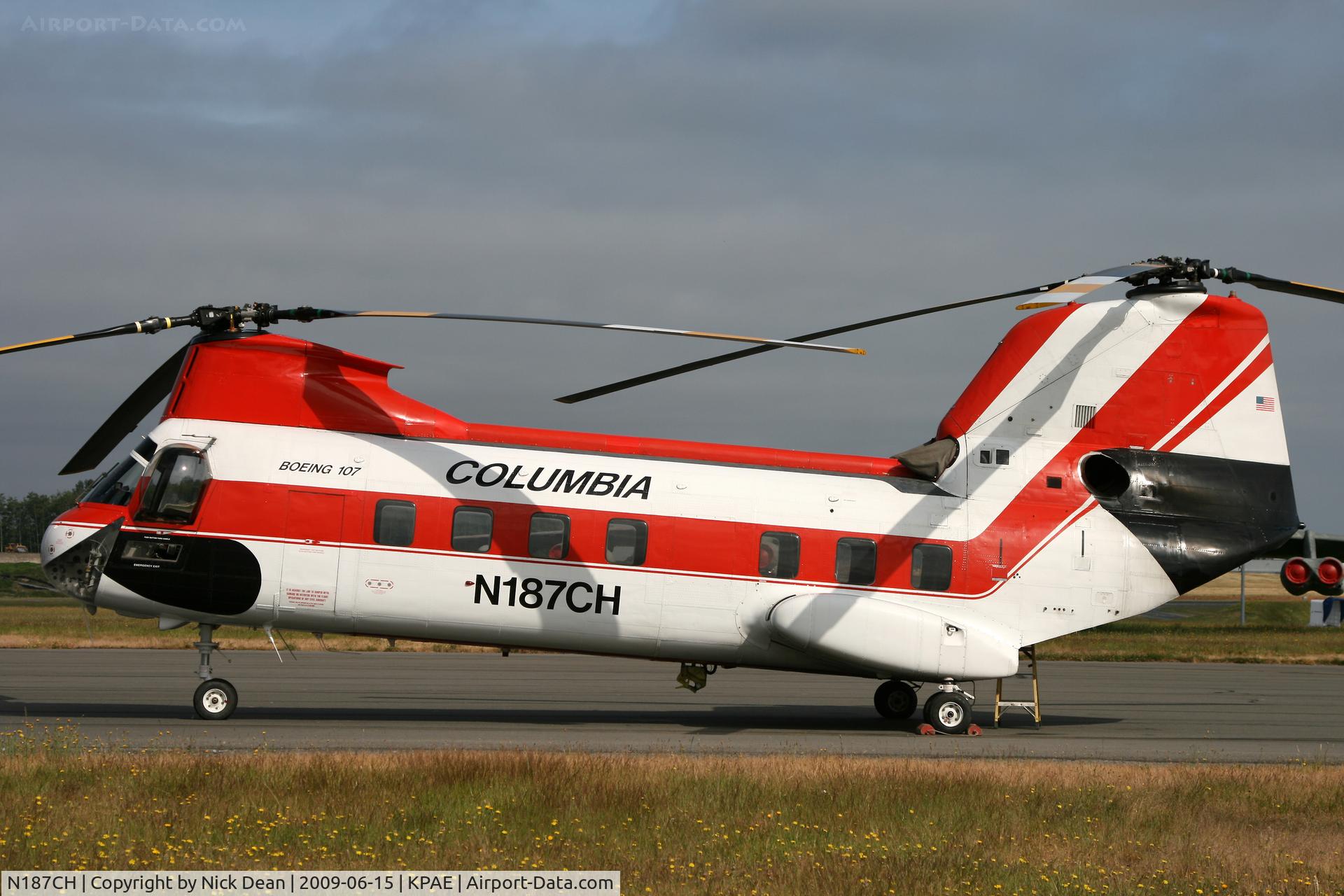 N187CH, 1963 Kawasaki KV107-11 C/N 4012, KPAE