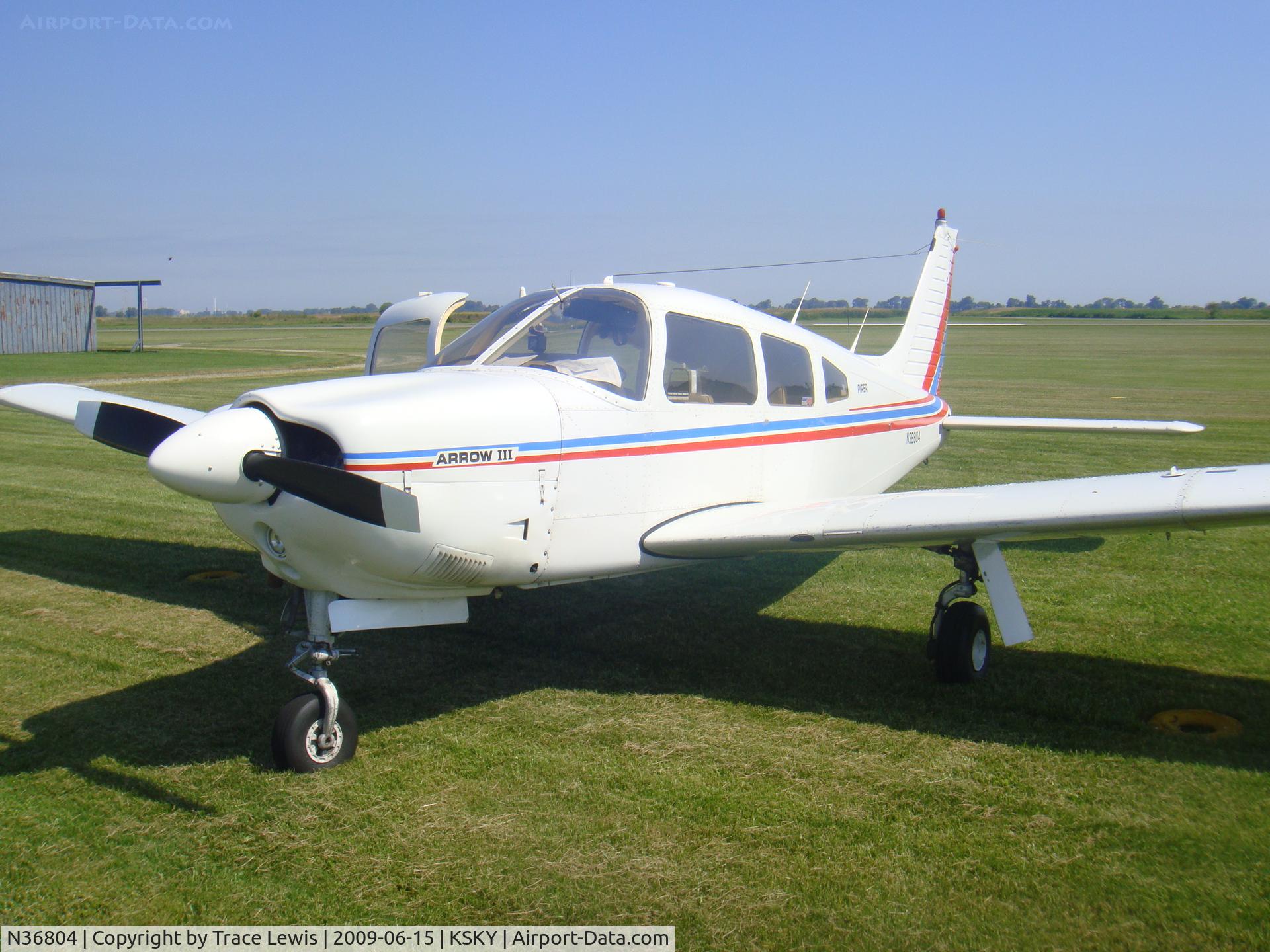 N36804, 1978 Piper PA-28R-201 Cherokee Arrow III C/N 28R-7837295, before going to Cedar Point