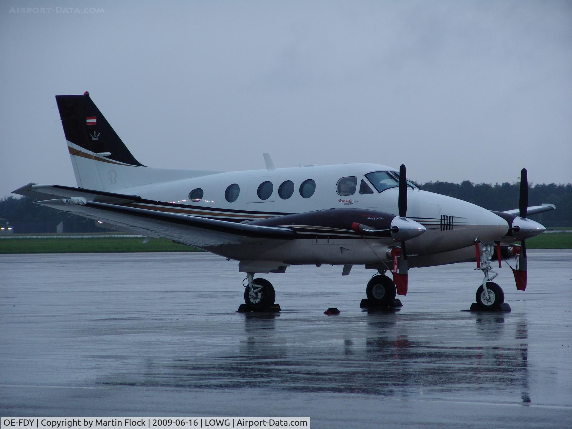 OE-FDY, 2008 Hawker Beechcraft C90GTI King Air C/N LJ-1908, .